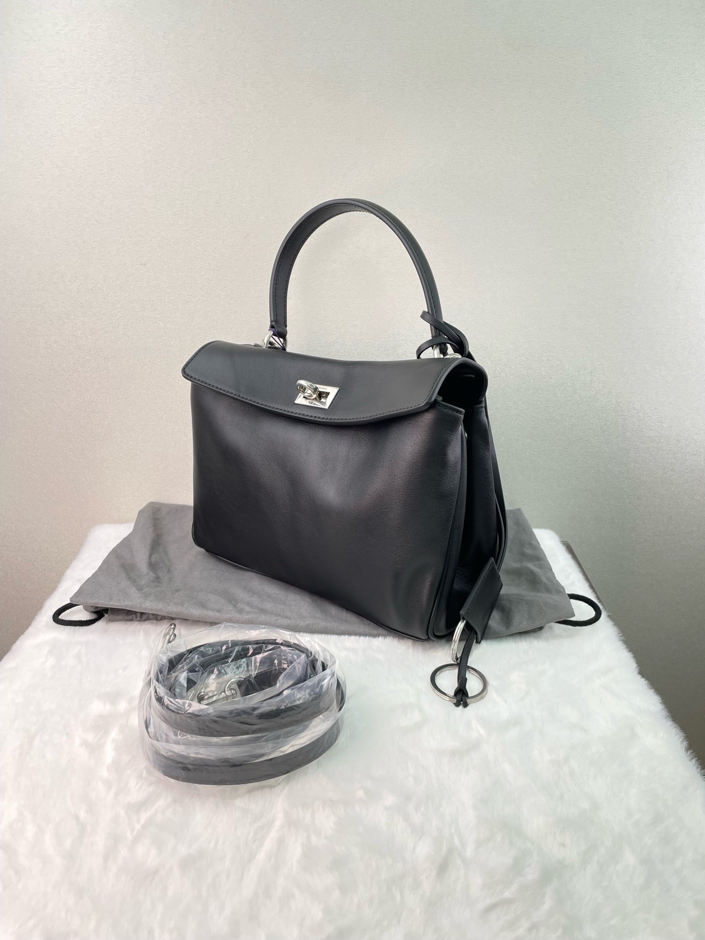 Balenciaga - Rodeo - Leather - Black - (mini)