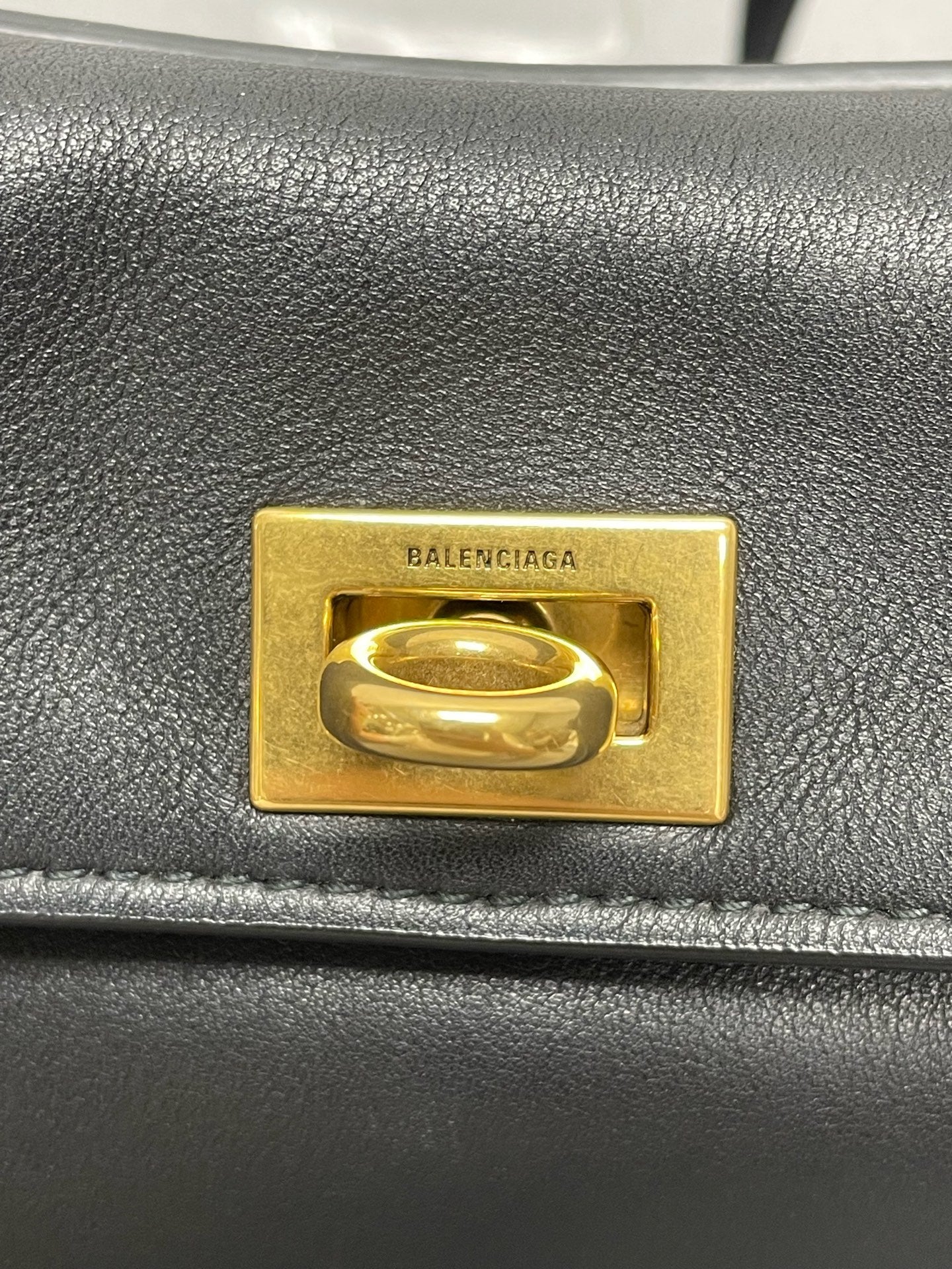 Balenciaga - Rodeo - Leather - Black - (mini)