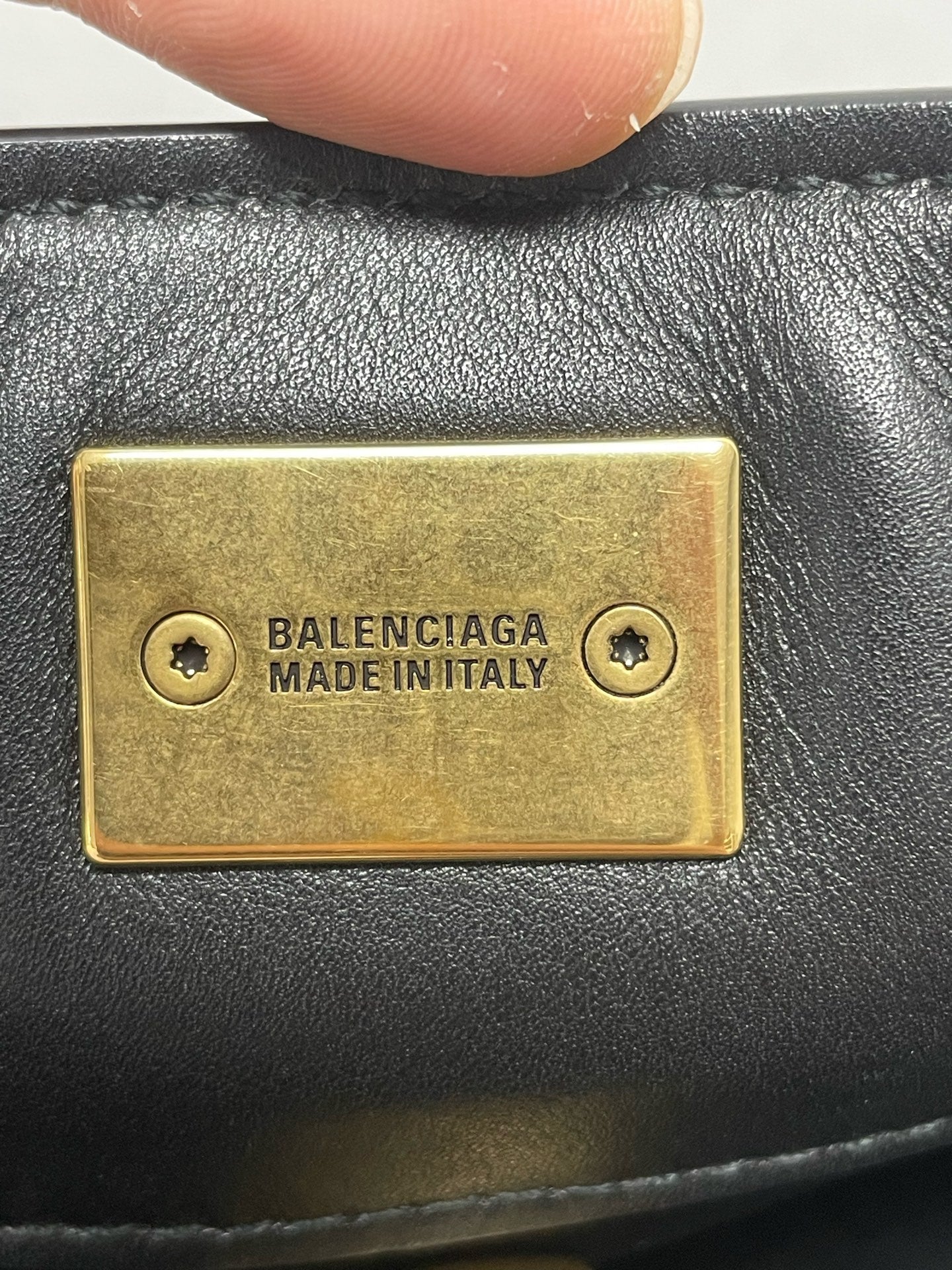 Balenciaga - Rodeo - Leather - Black - (Mini)