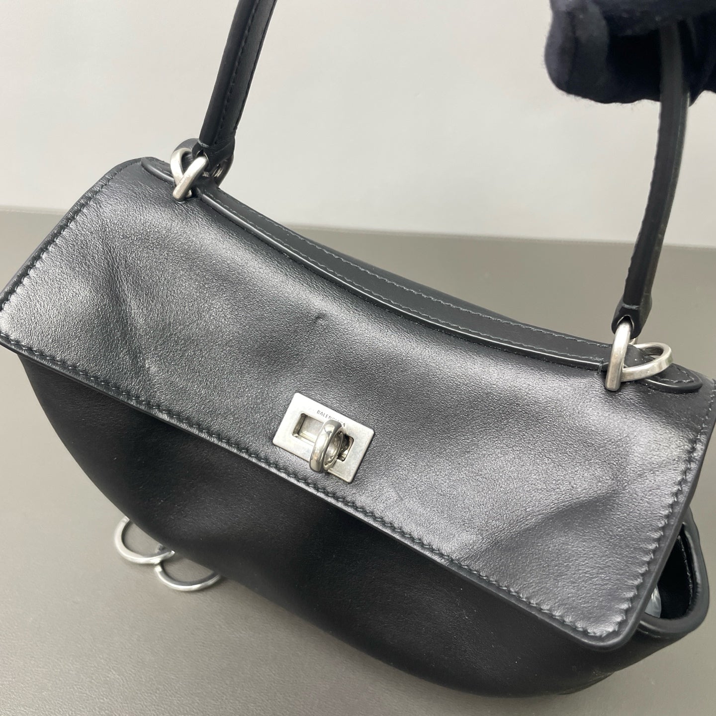 Balenciaga - Rodeo - Leather - Black - (mini)
