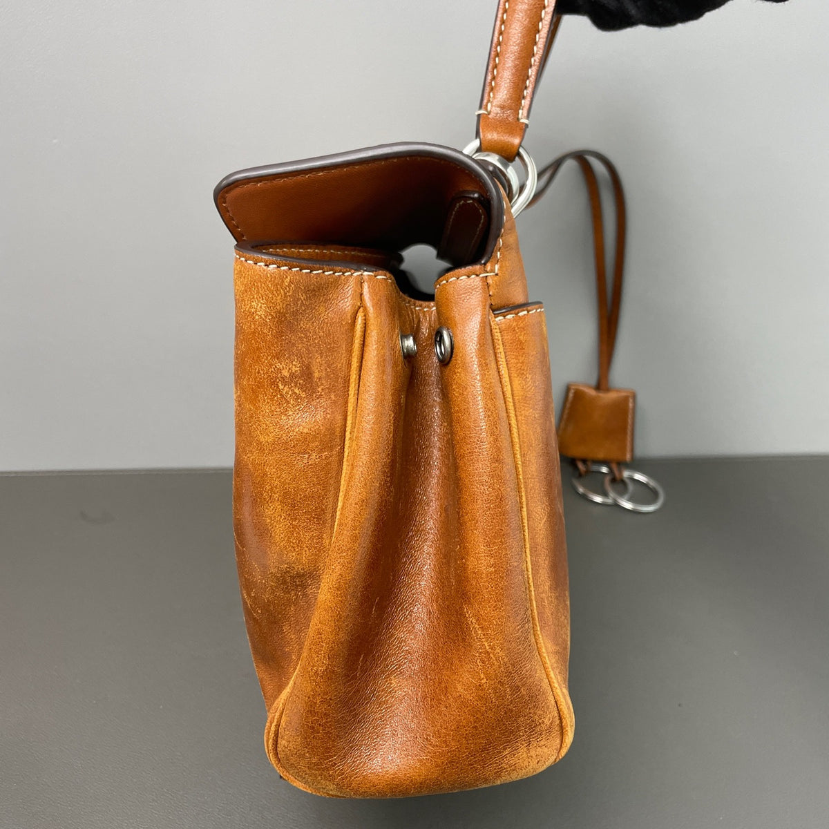 Balenciaga - Rodeo Mini - Leather - Brown - (mini)