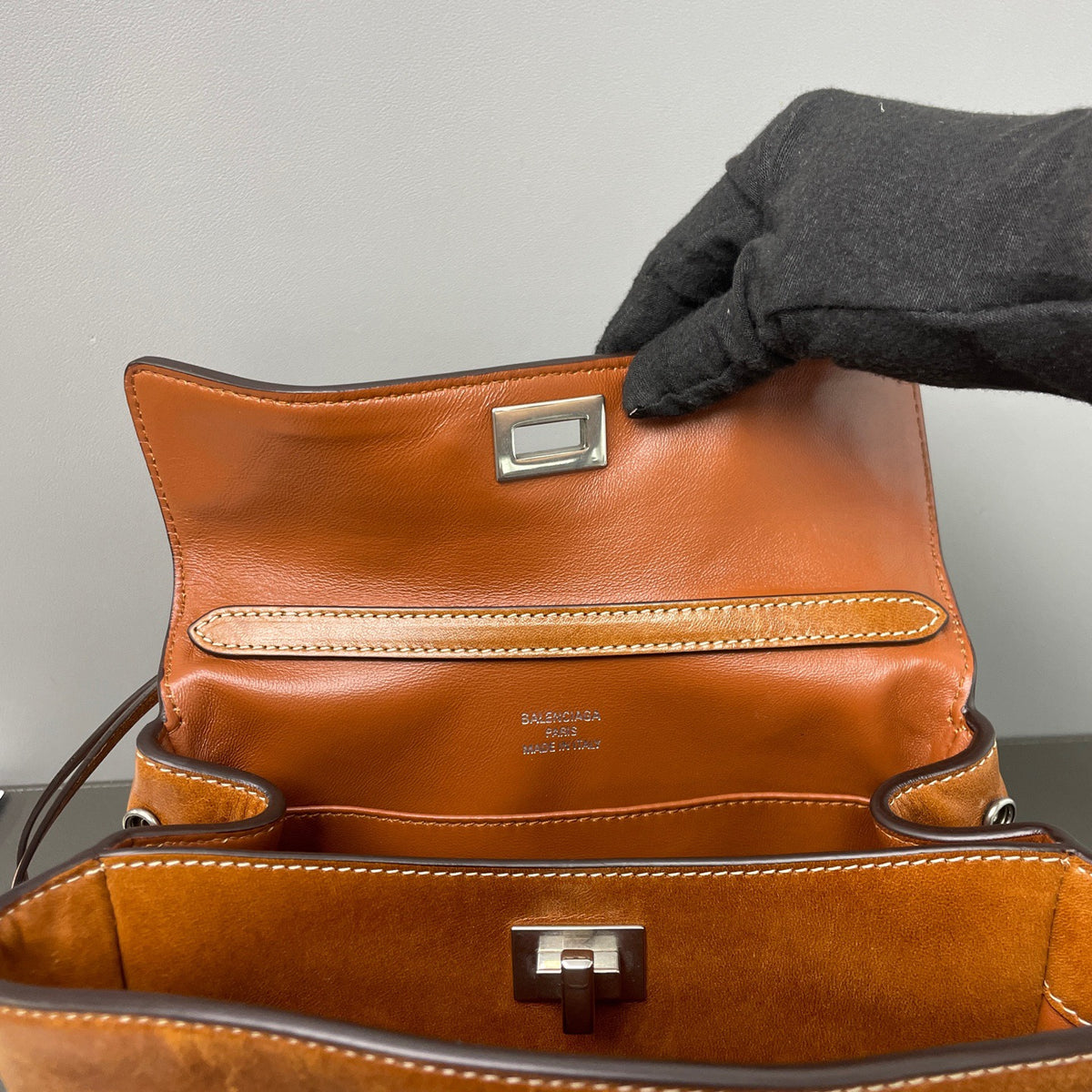 Balenciaga - Rodeo Mini - Leather - Brown - (mini)