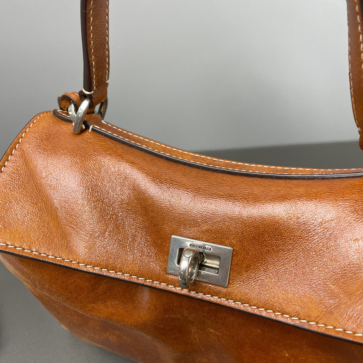 Balenciaga - Rodeo Mini - Leather - Brown - (mini)