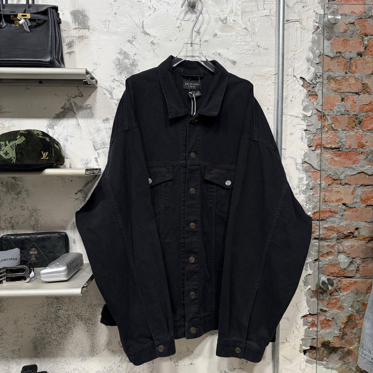 Balenciaga - TAPE TYPE SS23 - Denim - Jeans - Black - (2)