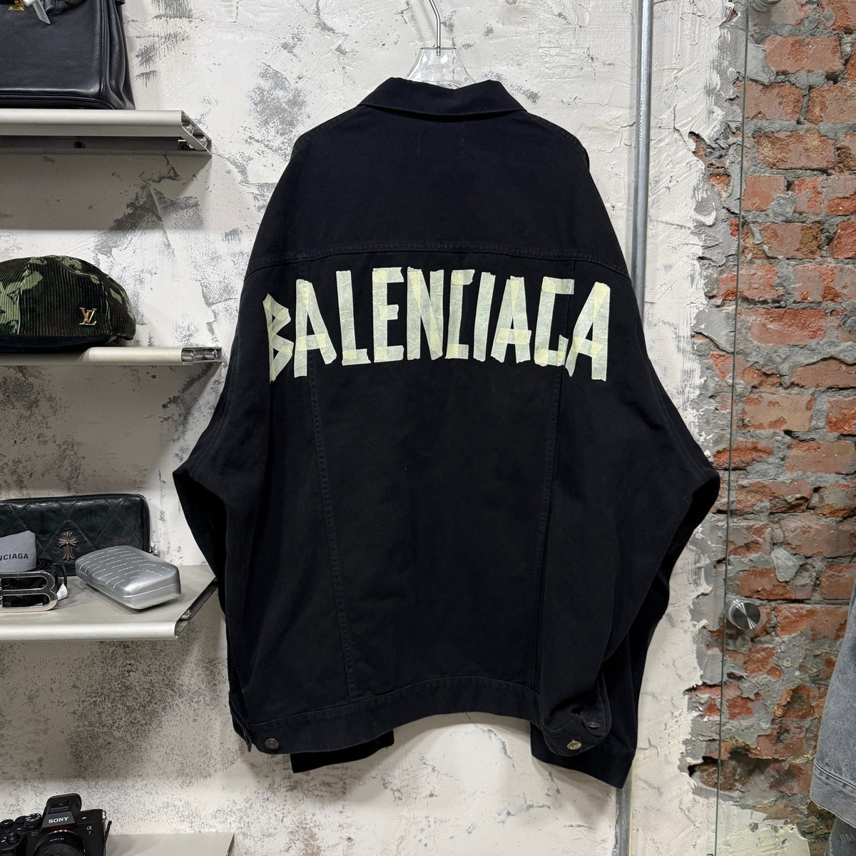 Balenciaga - TAPE TYPE SS23 - Denim - Jeans - Black - (2)