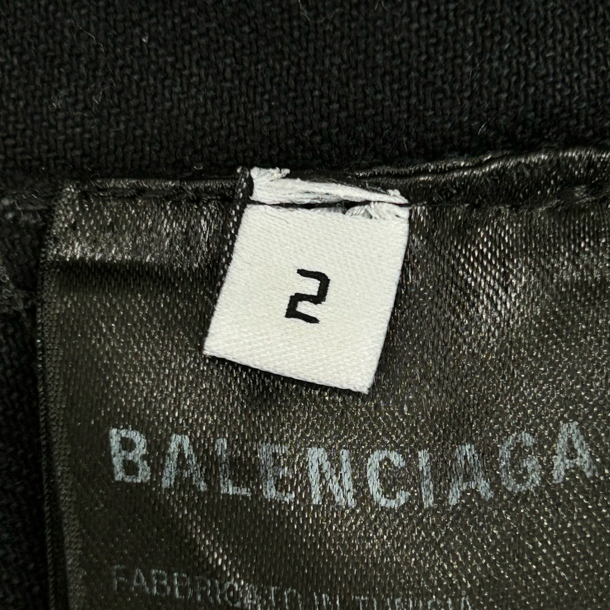 Balenciaga - TAPE TYPE SS23 - Denim - Jeans - Black - (2)