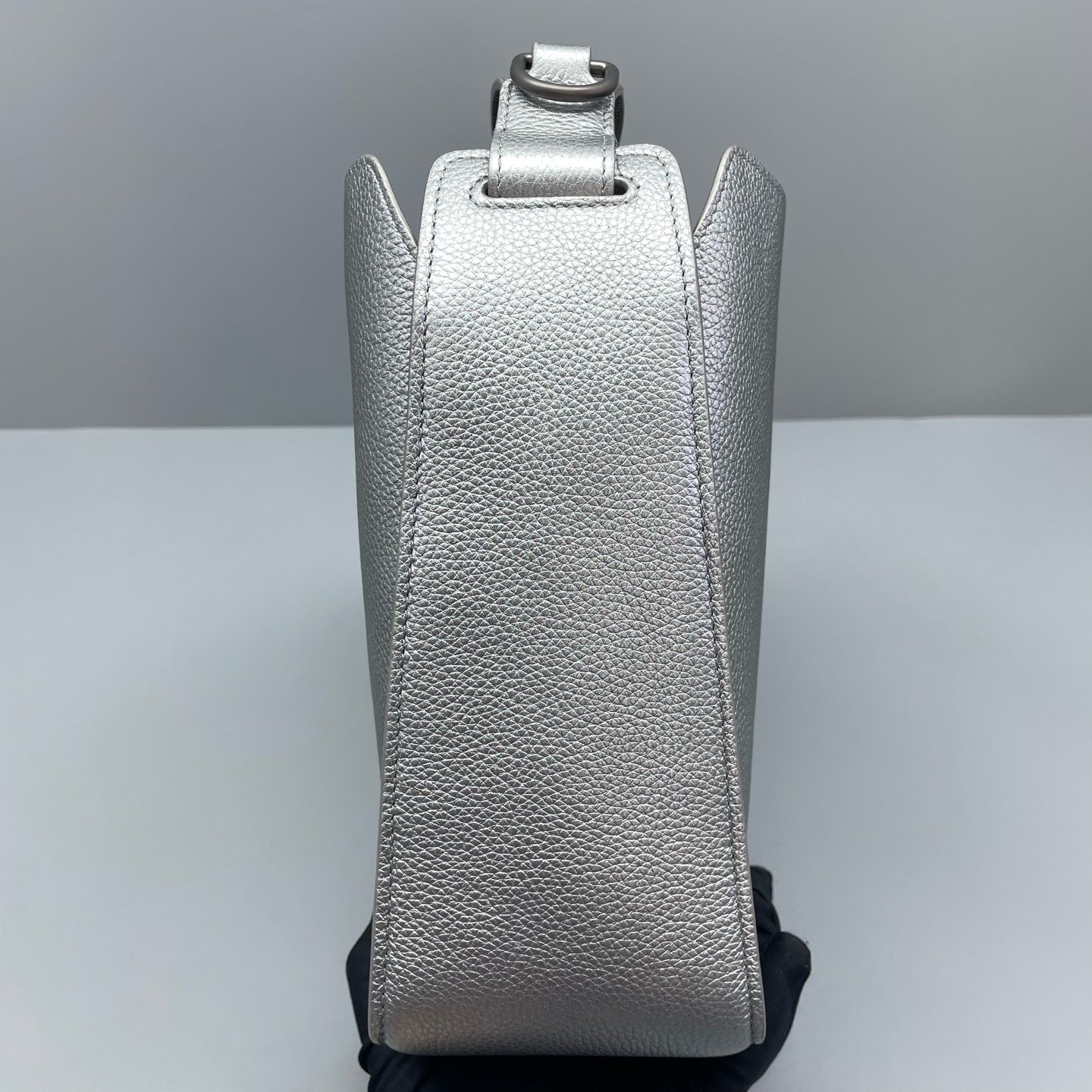 Balenciaga - Tool 2.0 Bucket Bag - Grained leather - Silver - (small)