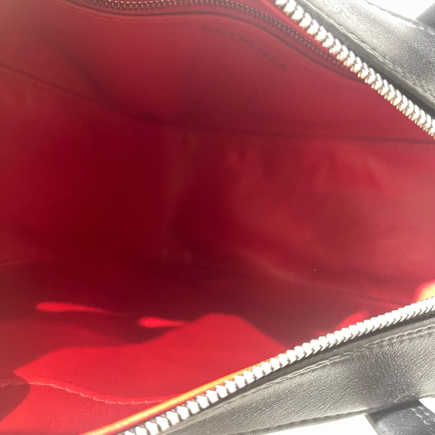 Balenciaga - Triangle - Leather - Black - (small)