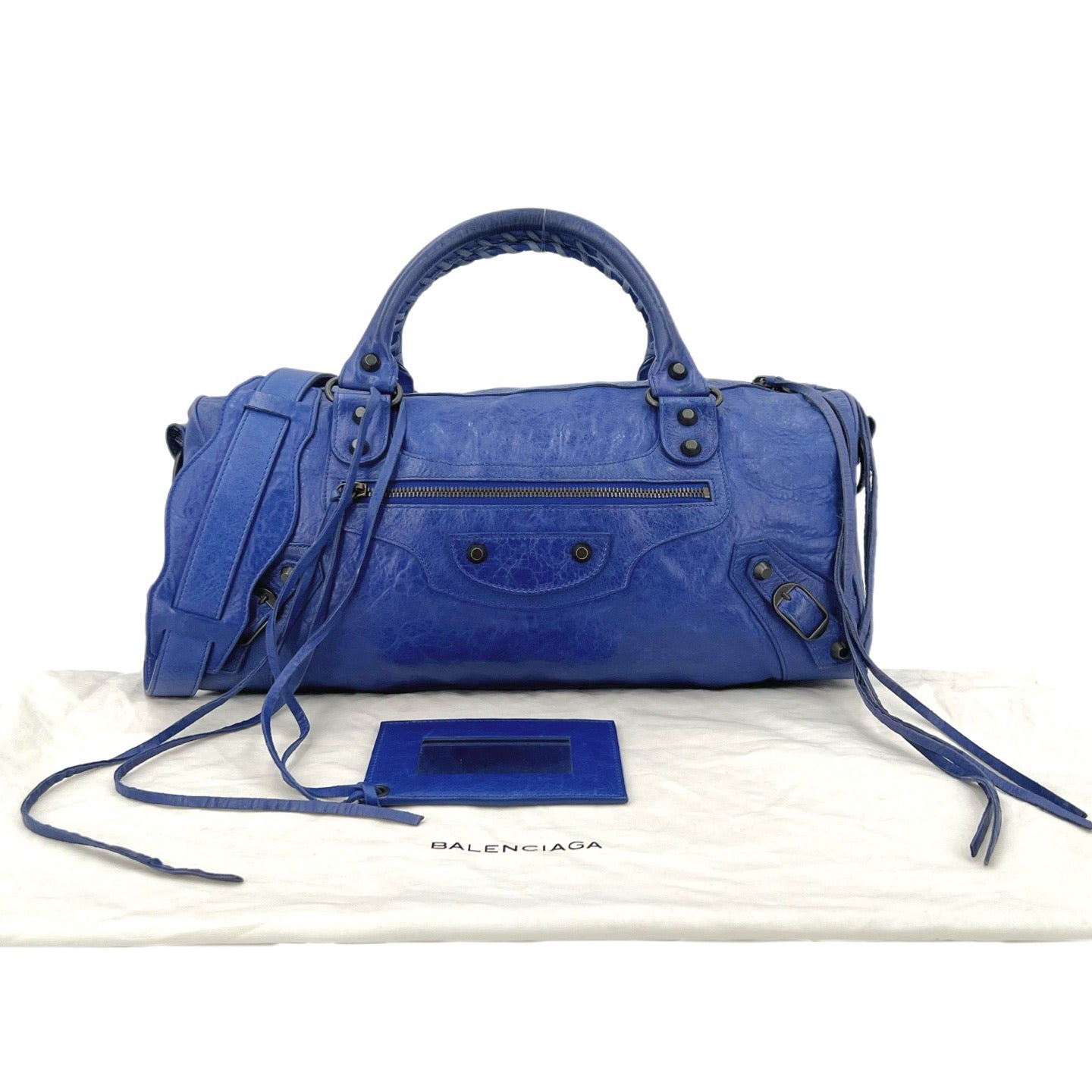 Balenciaga - Twiggy - Leather - Blue - (medium)