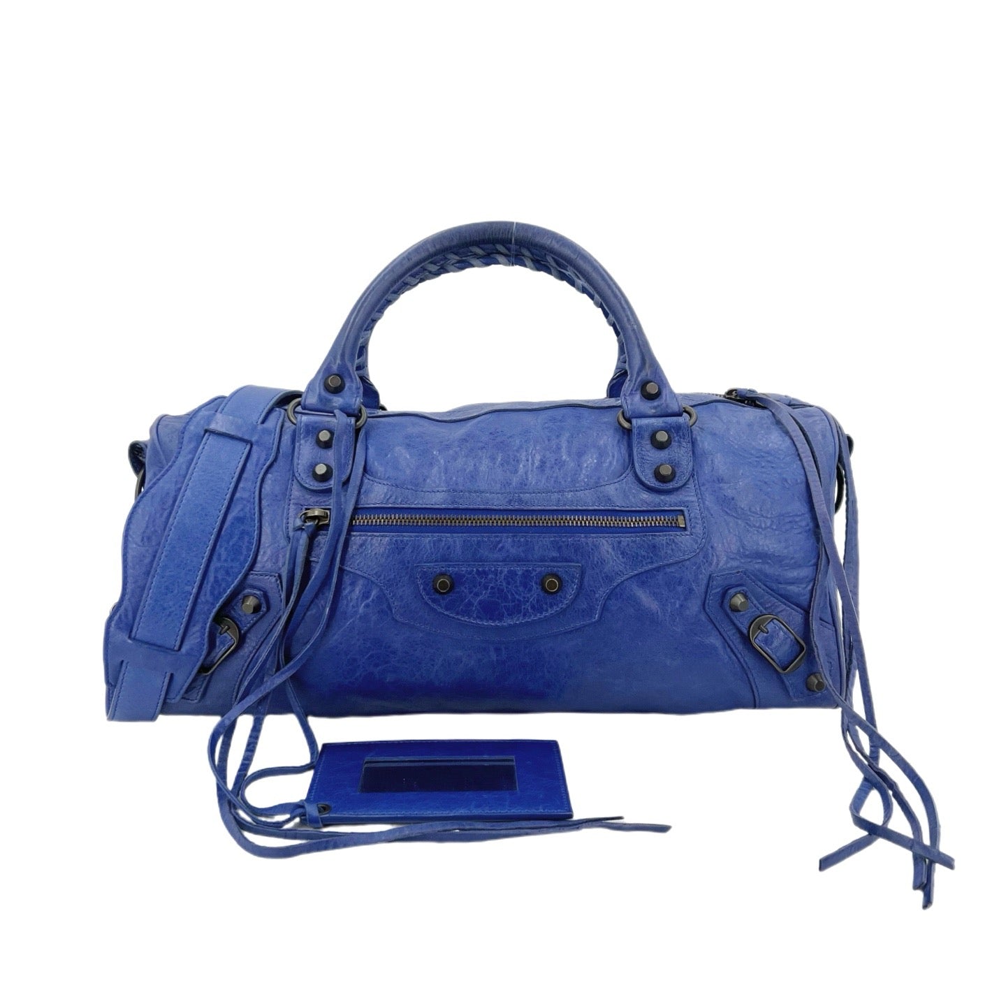 Balenciaga - Twiggy - Leather - Blue - (medium)