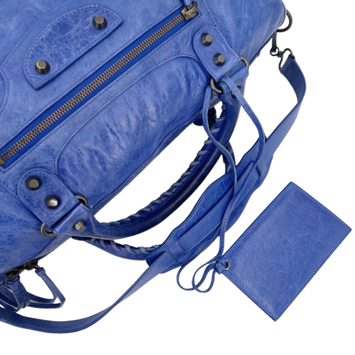 Balenciaga - Twiggy - Leather - Blue - (medium)