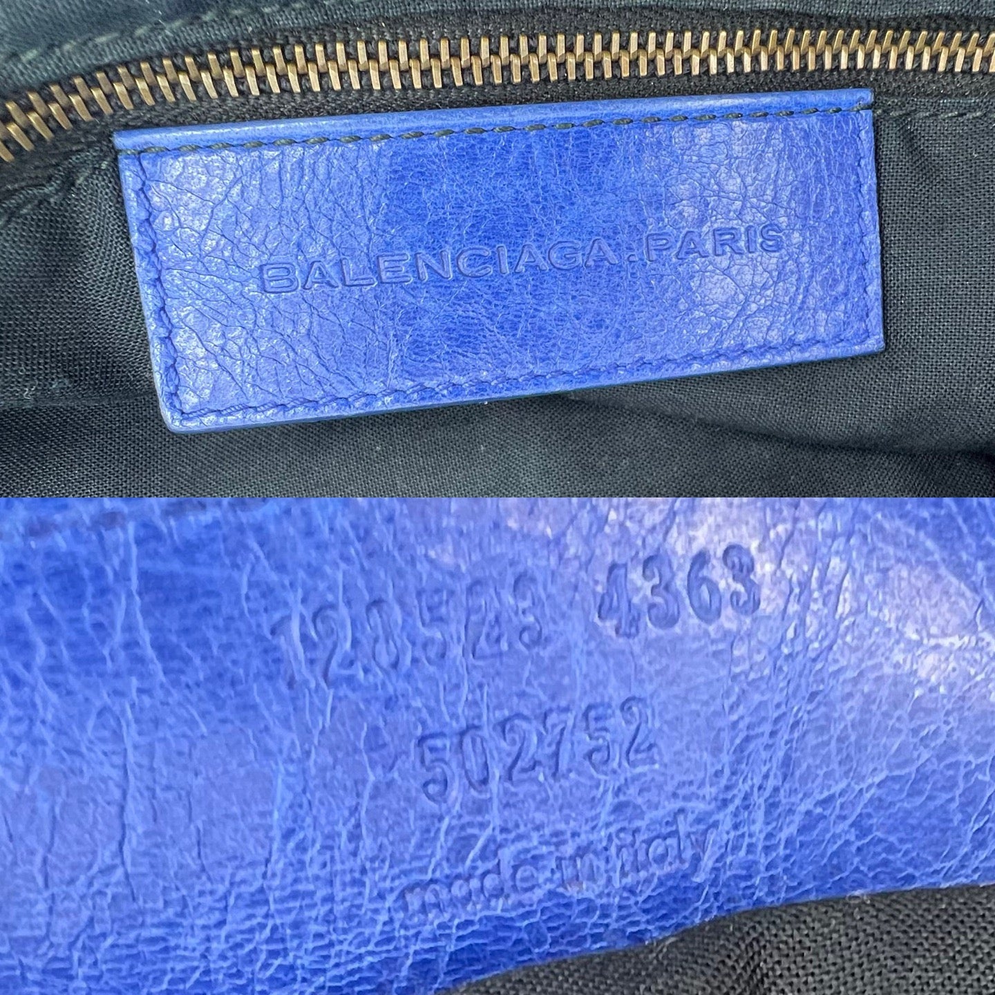 Balenciaga - Twiggy - Leather - Blue - (medium)