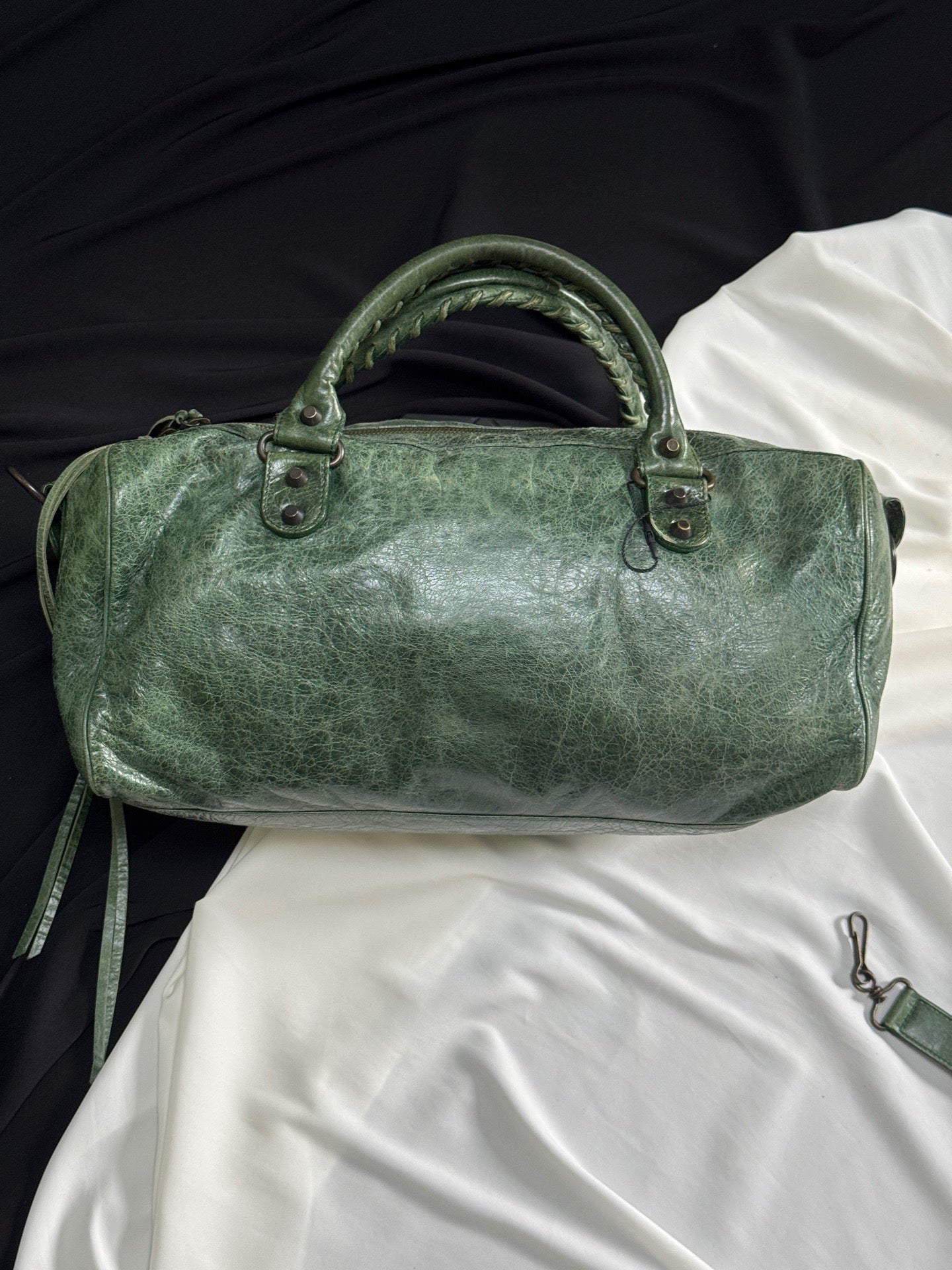 Balenciaga - Twiggy - Leather - Green - (medium)