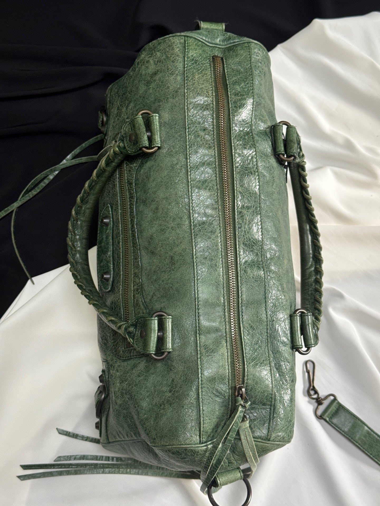 Balenciaga - Twiggy - Leather - Green - (medium)