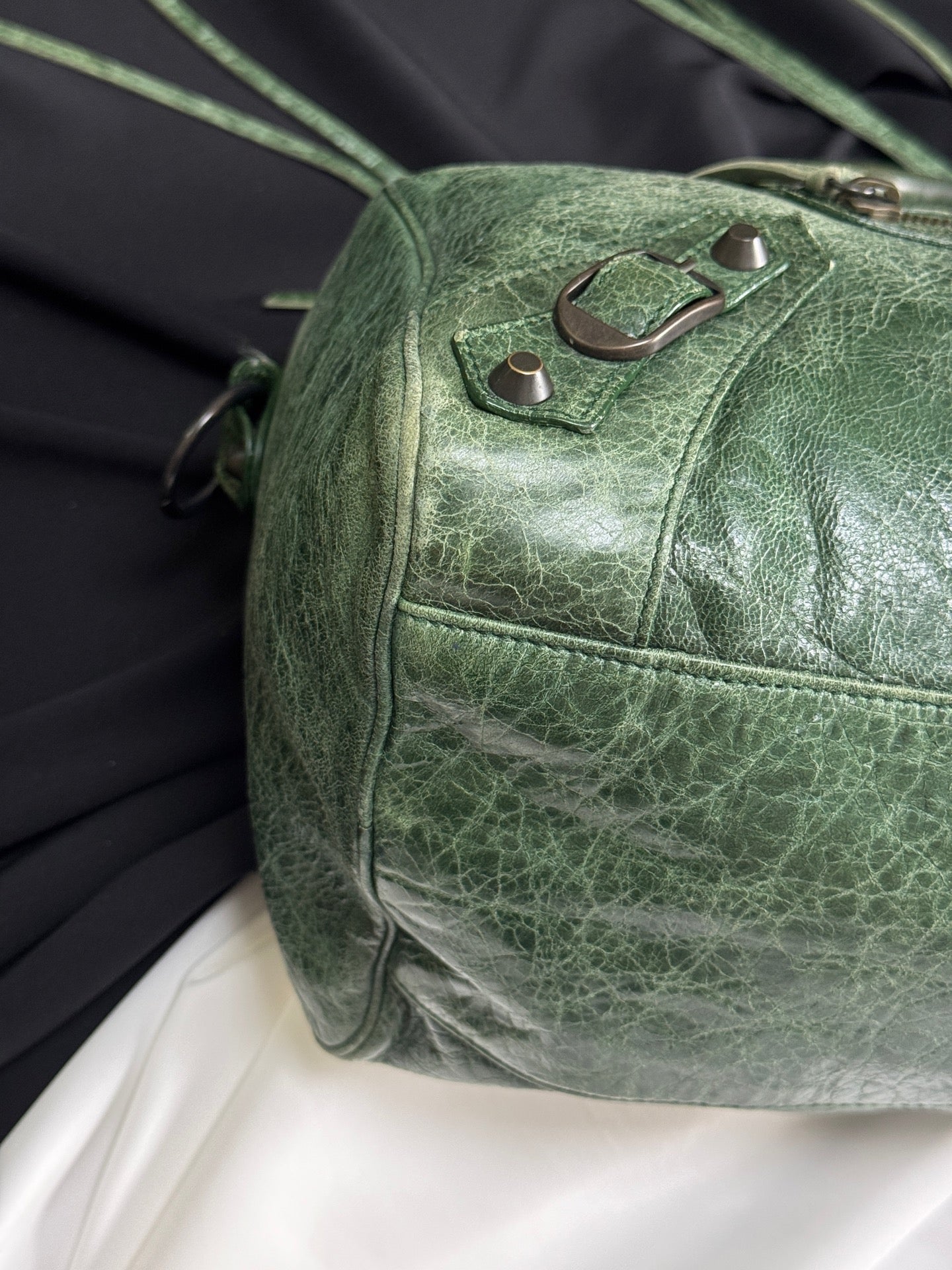 Balenciaga - Twiggy - Leather - Green - (medium)