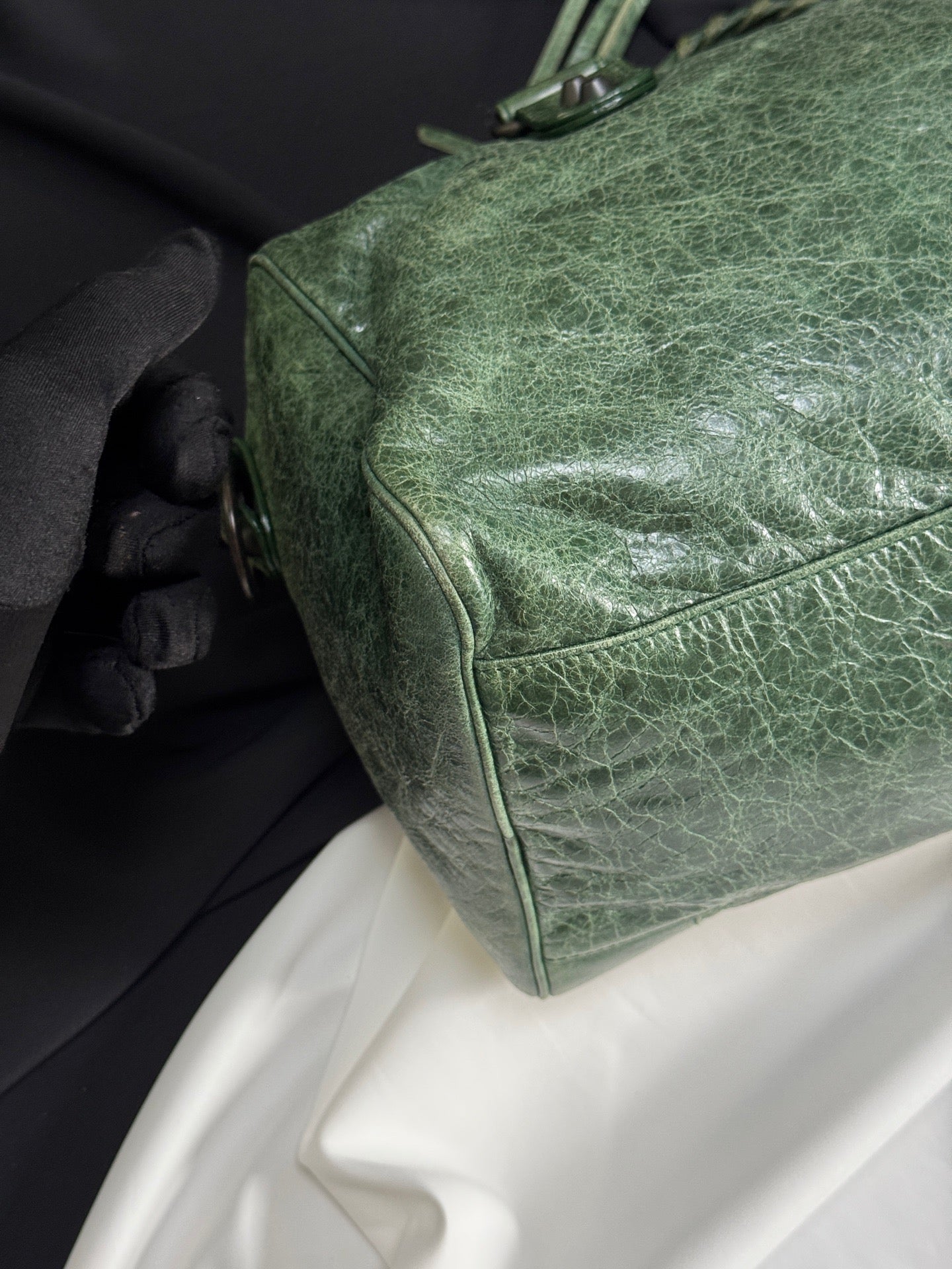 Balenciaga - Twiggy - Leather - Green - (medium)