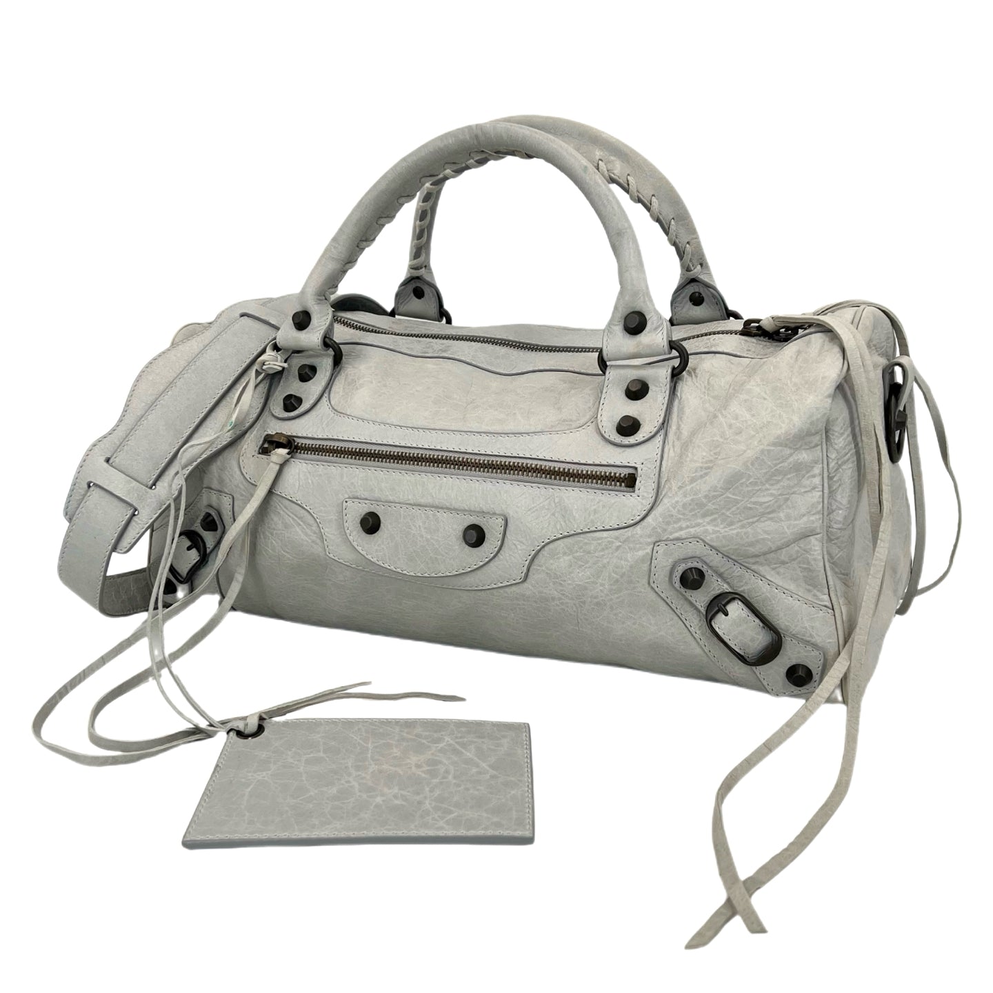 Balenciaga - Twiggy - Leather - Grey - (medium)