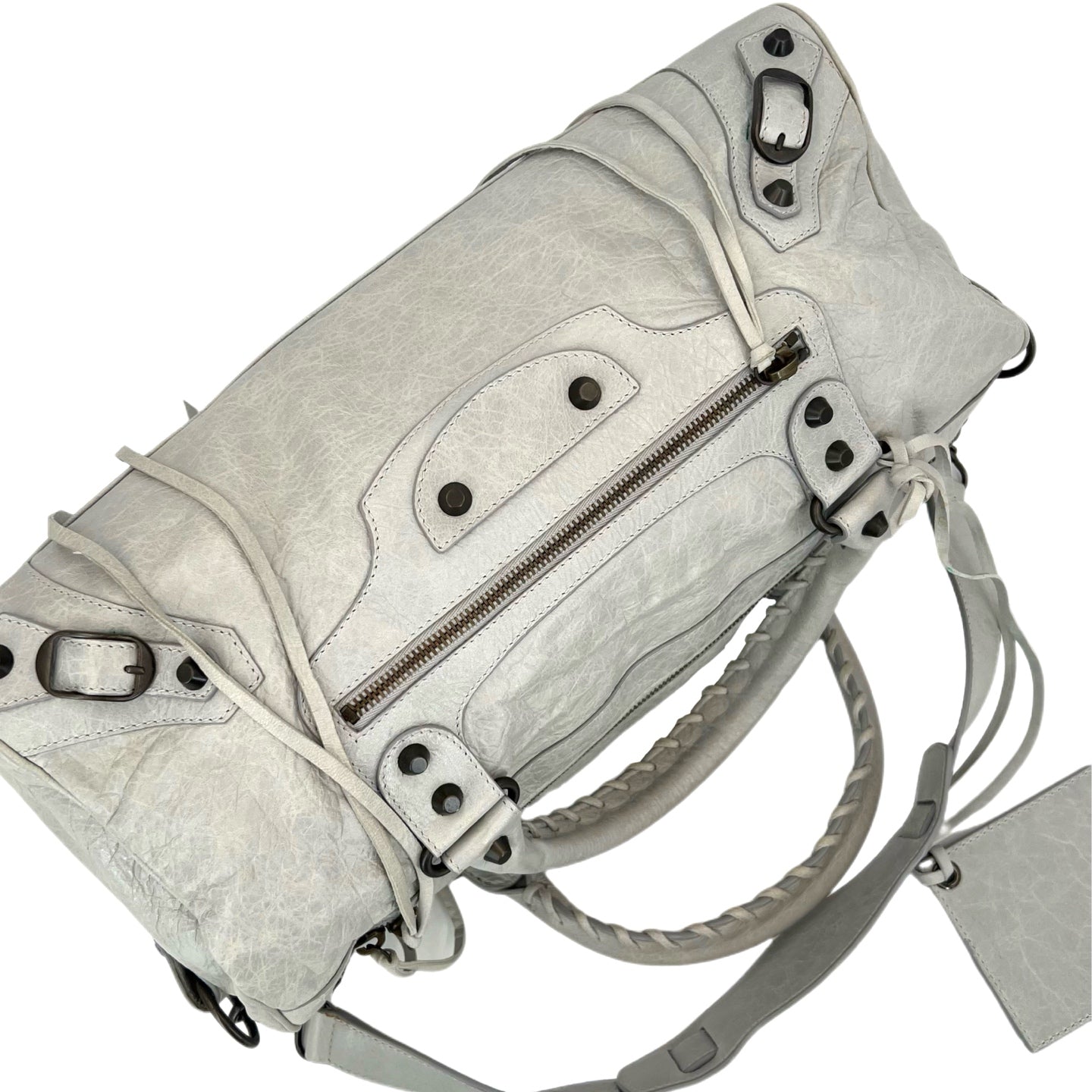 Balenciaga - Twiggy - Leather - Grey - (medium)