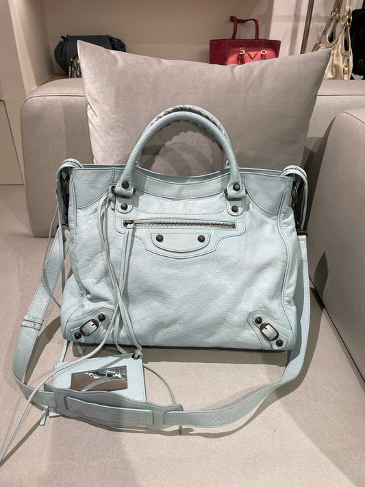 Balenciaga - Velo - Leather - Blue - (Other)