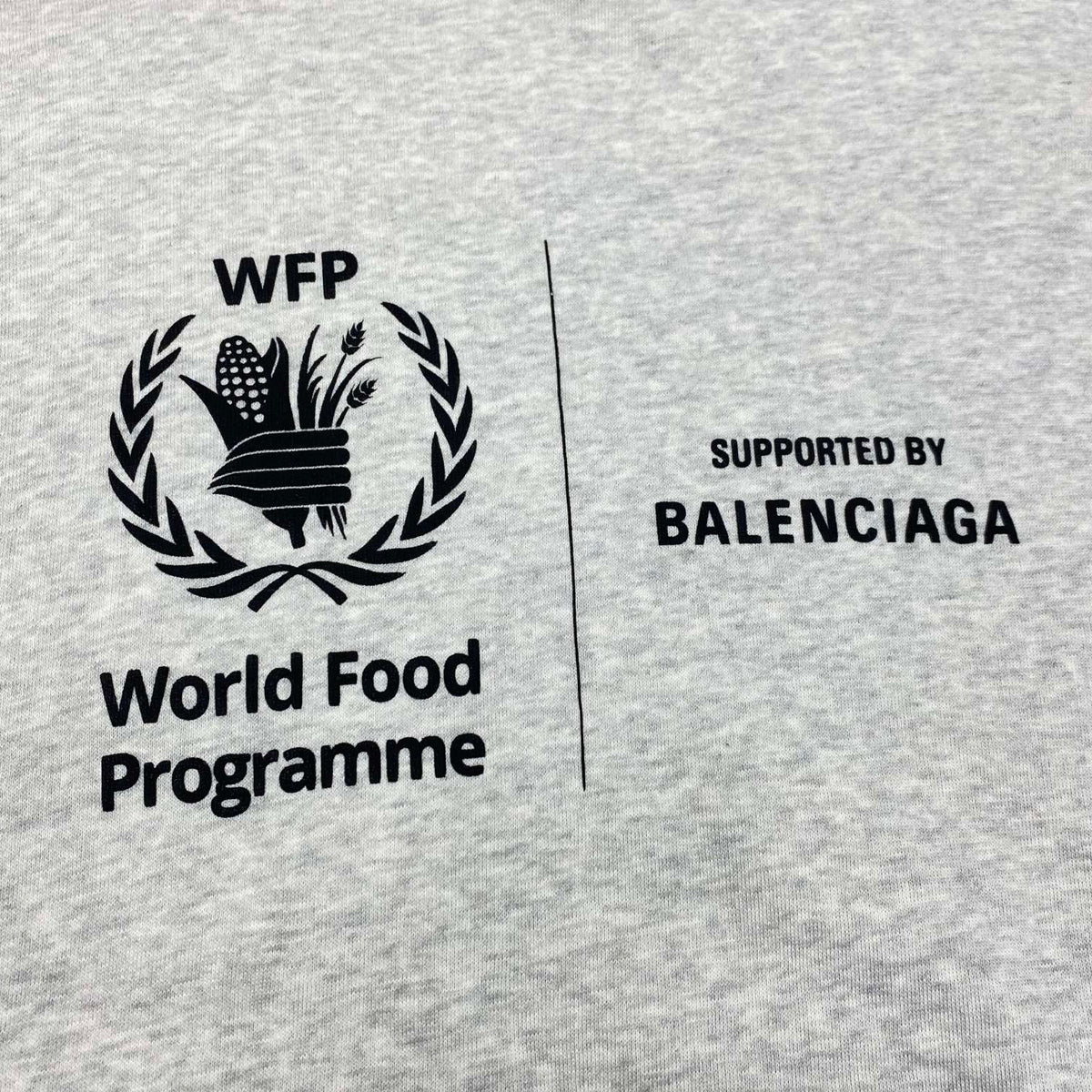 Balenciaga - WFP World Food Programme - Cotton - Grey - (XS)