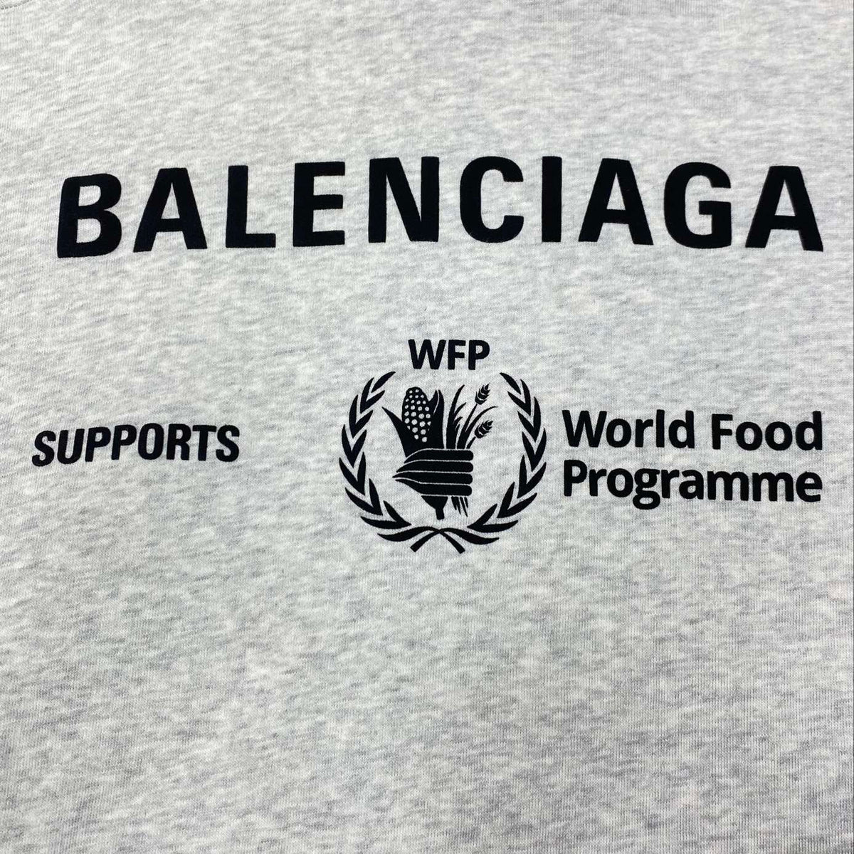Balenciaga - WFP World Food Programme - Cotton - Grey - (XS)