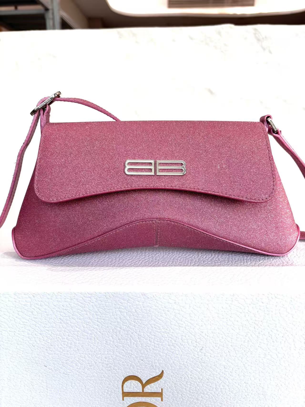 Balenciaga - XX Flap - Polyester - Pink - (Small)
