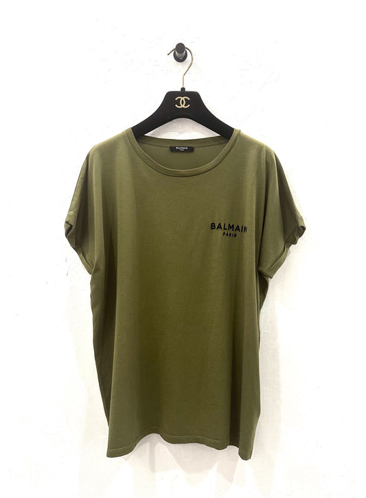 Balmain - Other - Cotton - Green - (M)