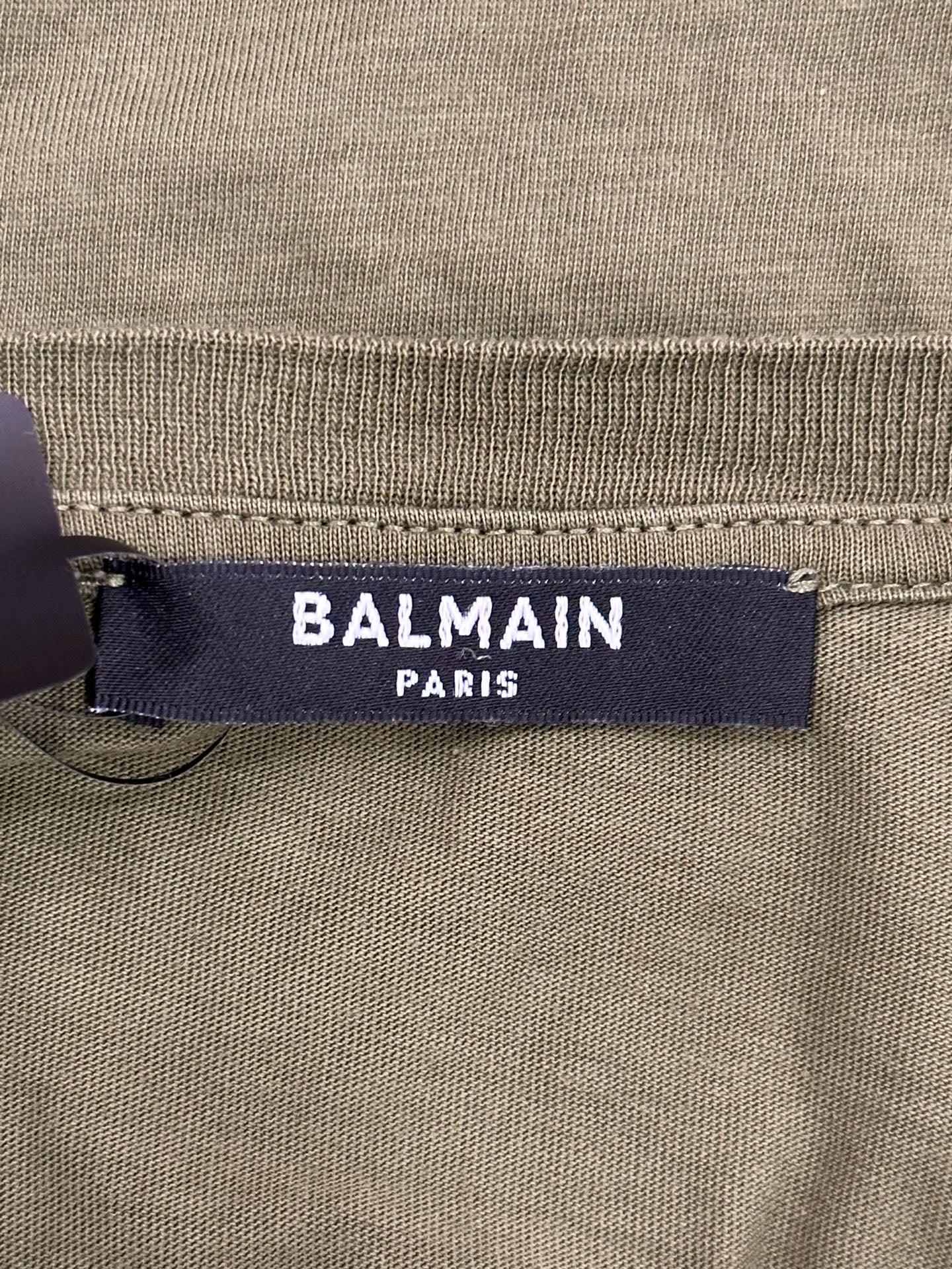 Balmain - Other - Cotton - Green - (M)