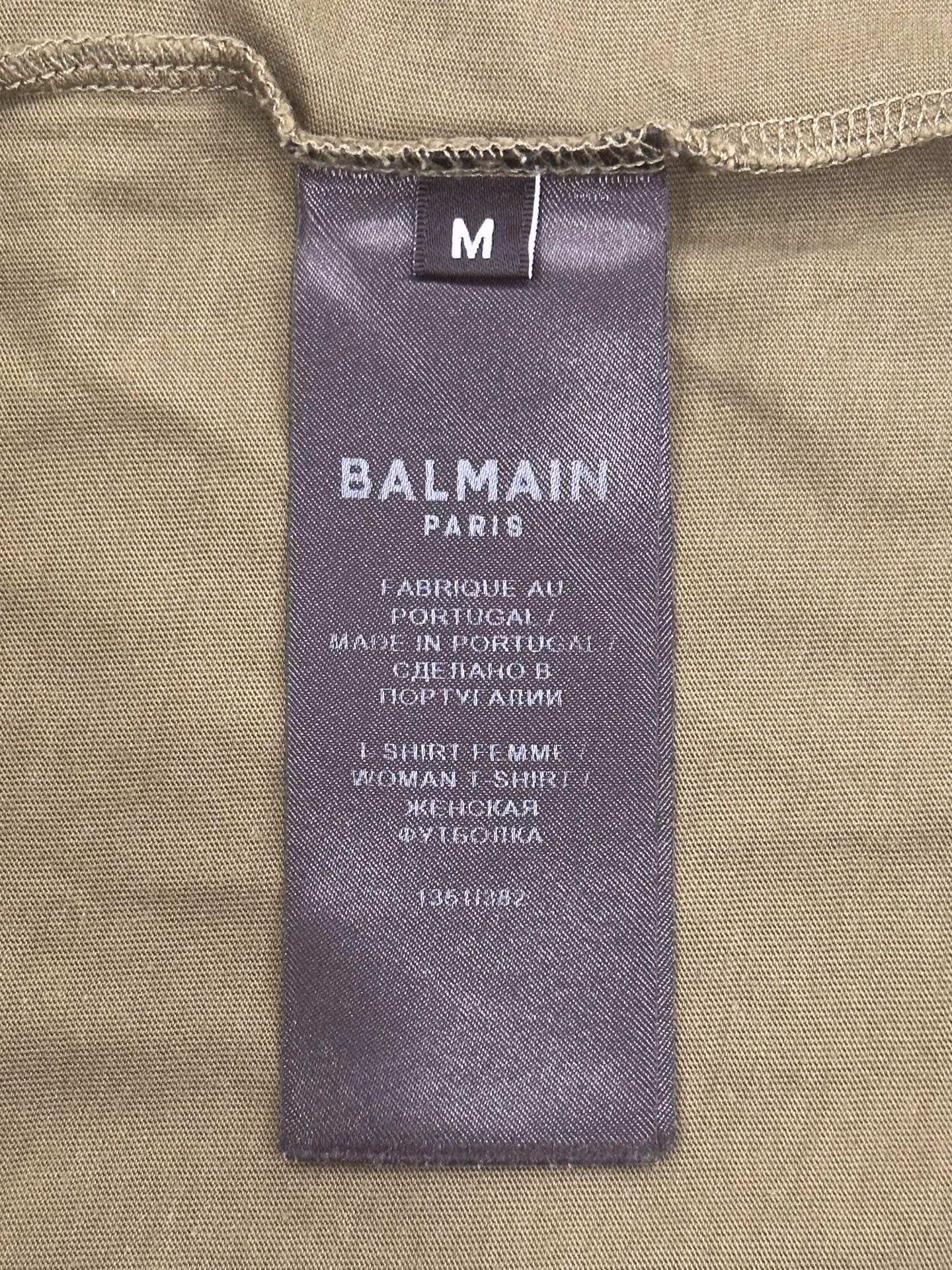 Balmain - Other - Cotton - Green - (M)