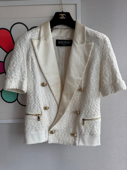 Balmain - Other - Cotton - White - (36)
