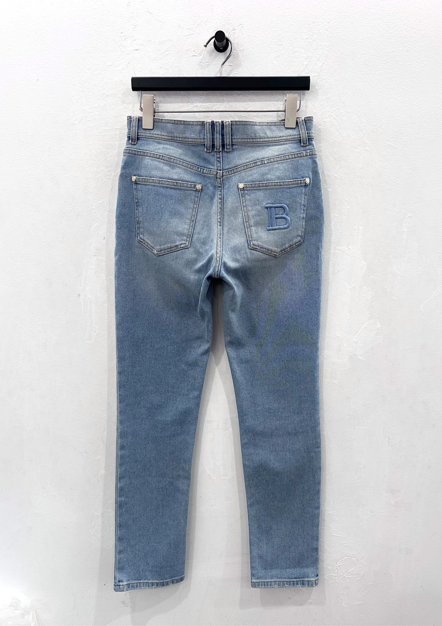 Balmain - Other - Denim - Jeans - Blue - (38)