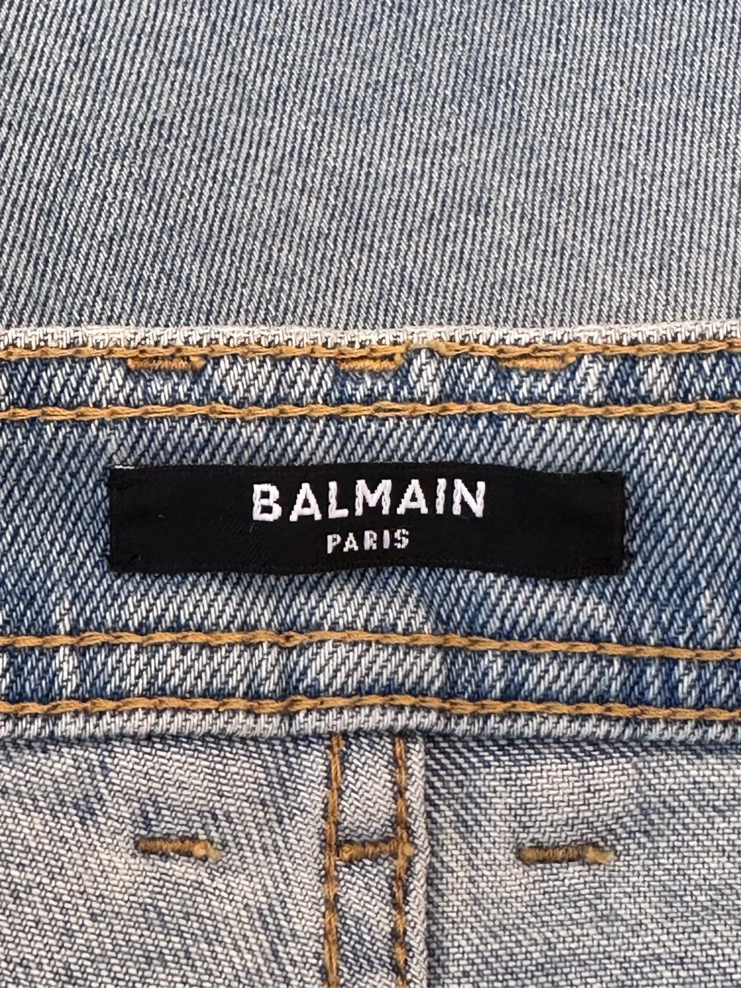 Balmain - Other - Denim - Jeans - Blue - (38)