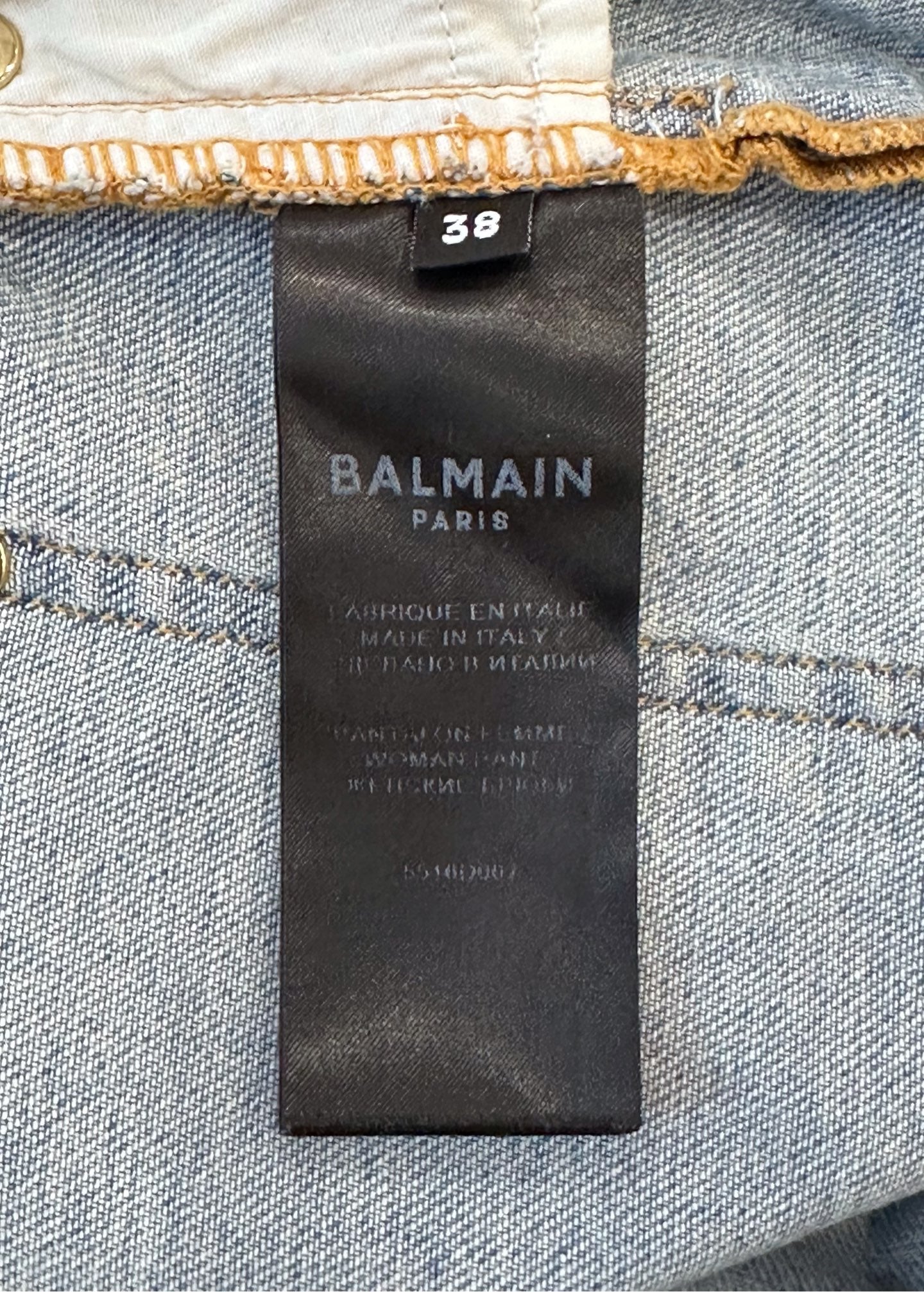 Balmain - Other - Denim - Jeans - Blue - (38)