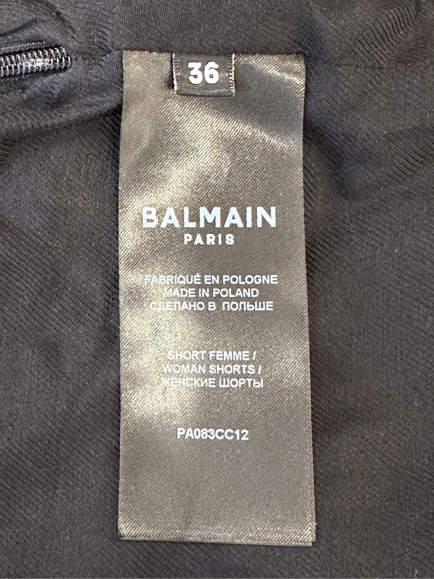 Balmain - Other - Tweed - Black - (36)