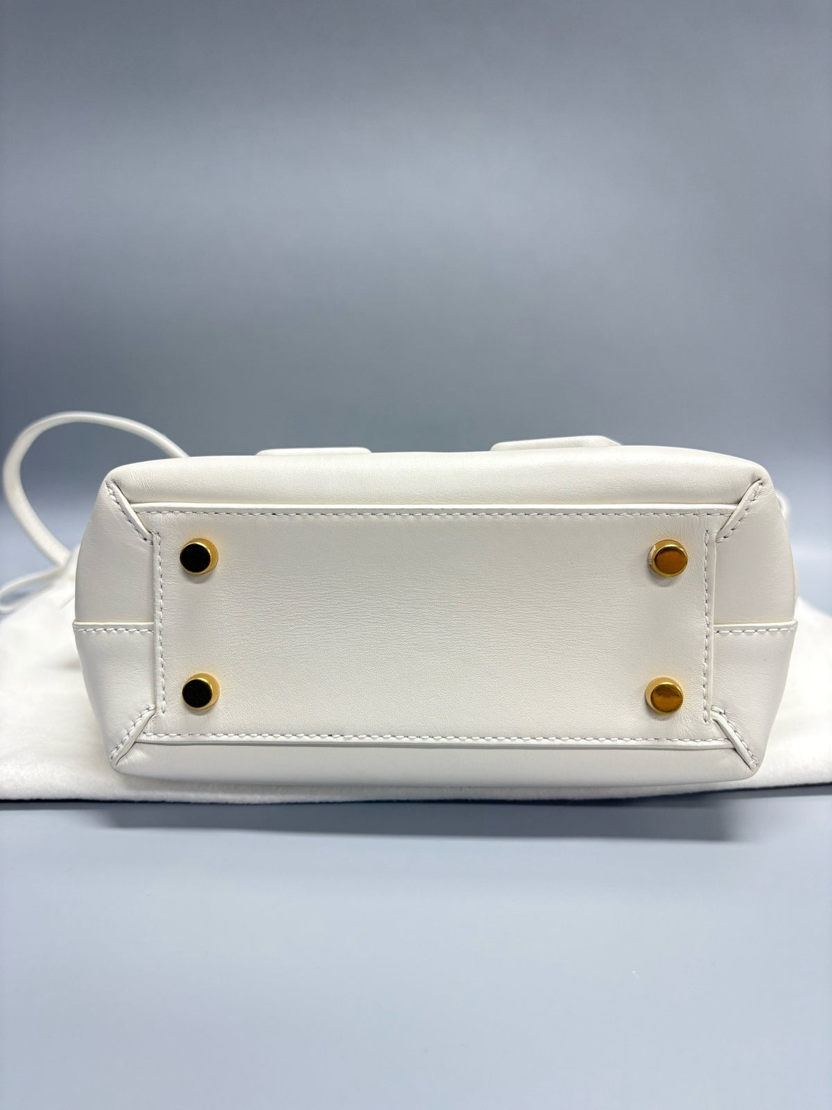 Bottega Veneta - Acro Mini - Leather - White - (mini)