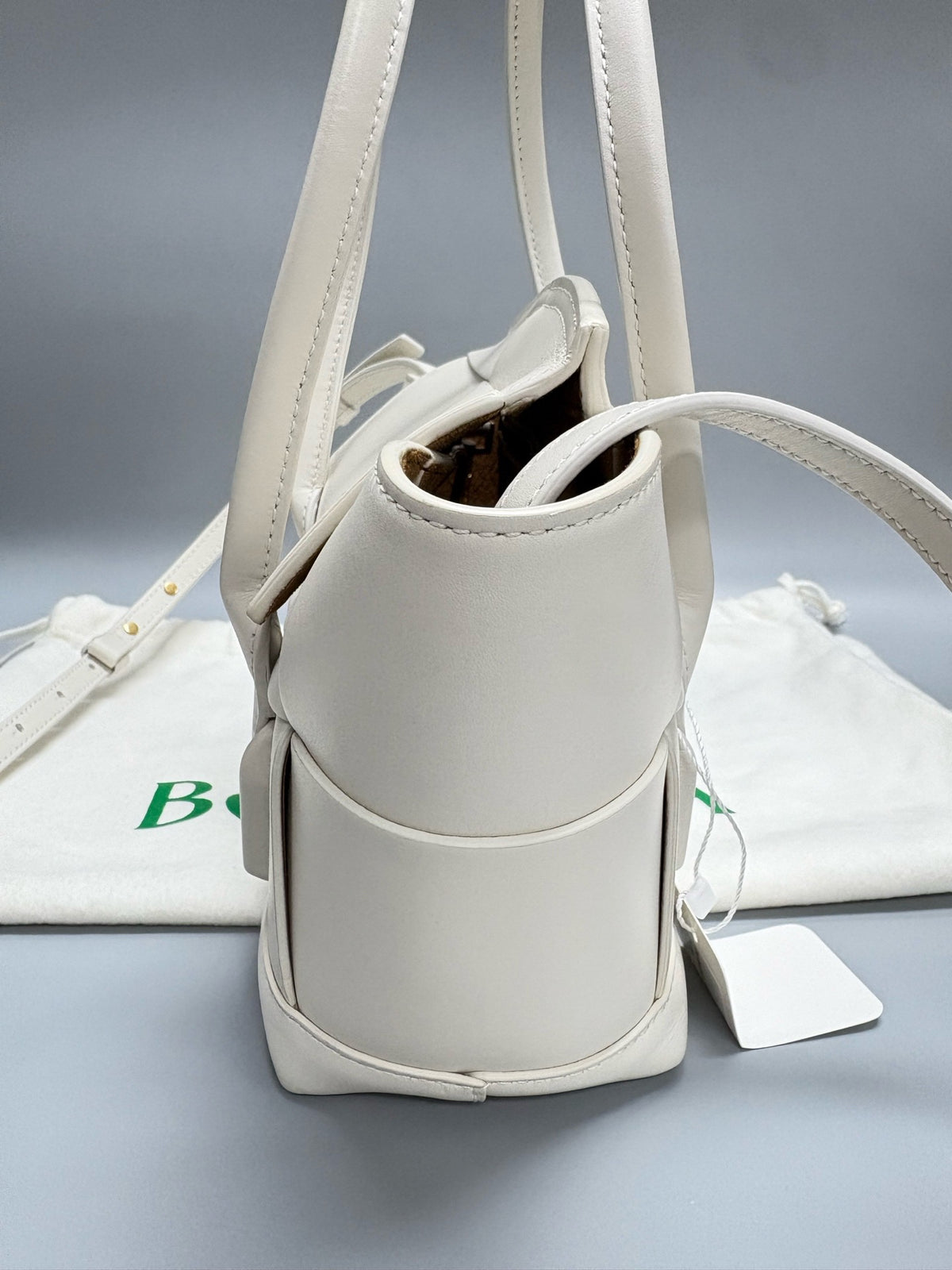 Bottega Veneta - Acro Mini - Leather - White - (mini)