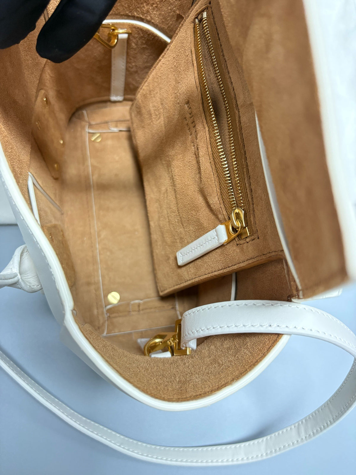 Bottega Veneta - Acro Mini - Leather - White - (mini)