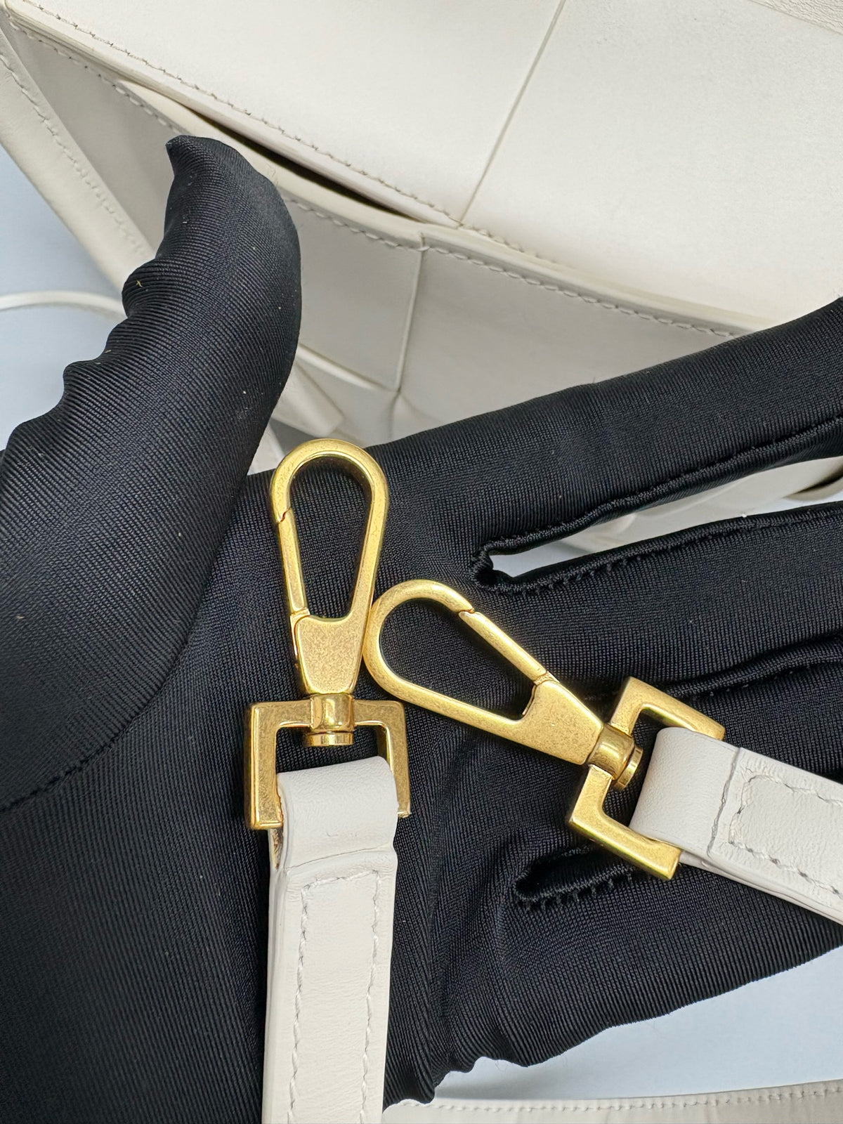 Bottega Veneta - Acro Mini - Leather - White - (mini)