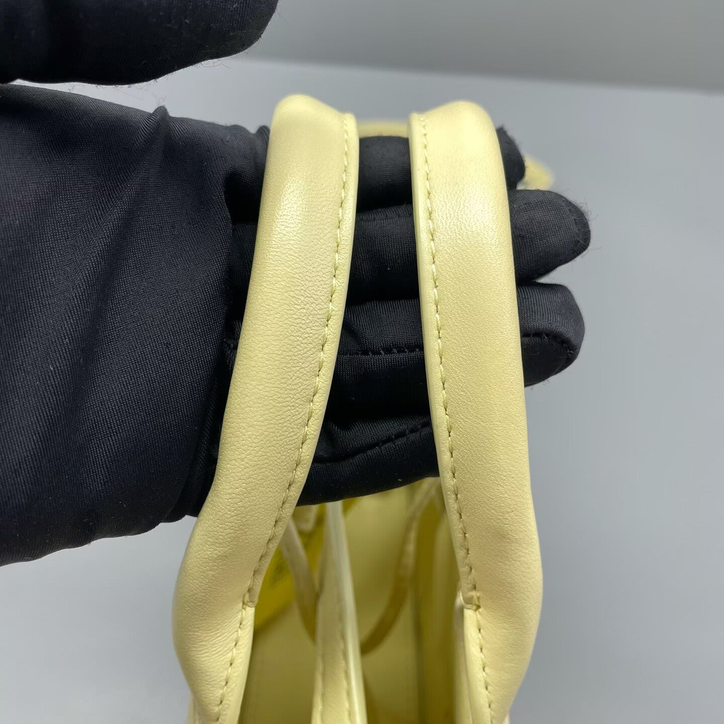 Bottega Veneta - Aeco Mini Tote - Lambskin leather - Yellow - (mini)