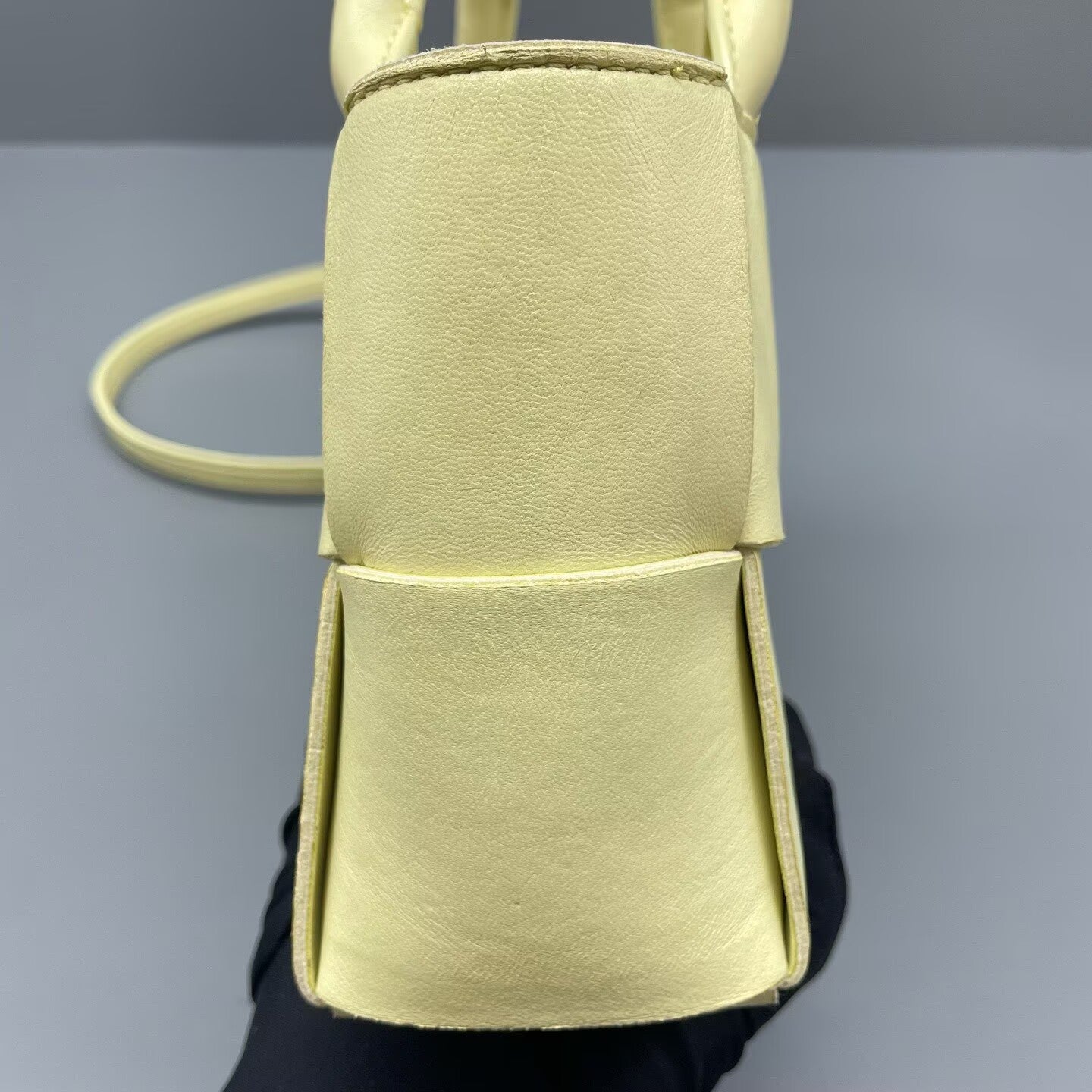 Bottega Veneta - Aeco Mini Tote - Lambskin leather - Yellow - (mini)