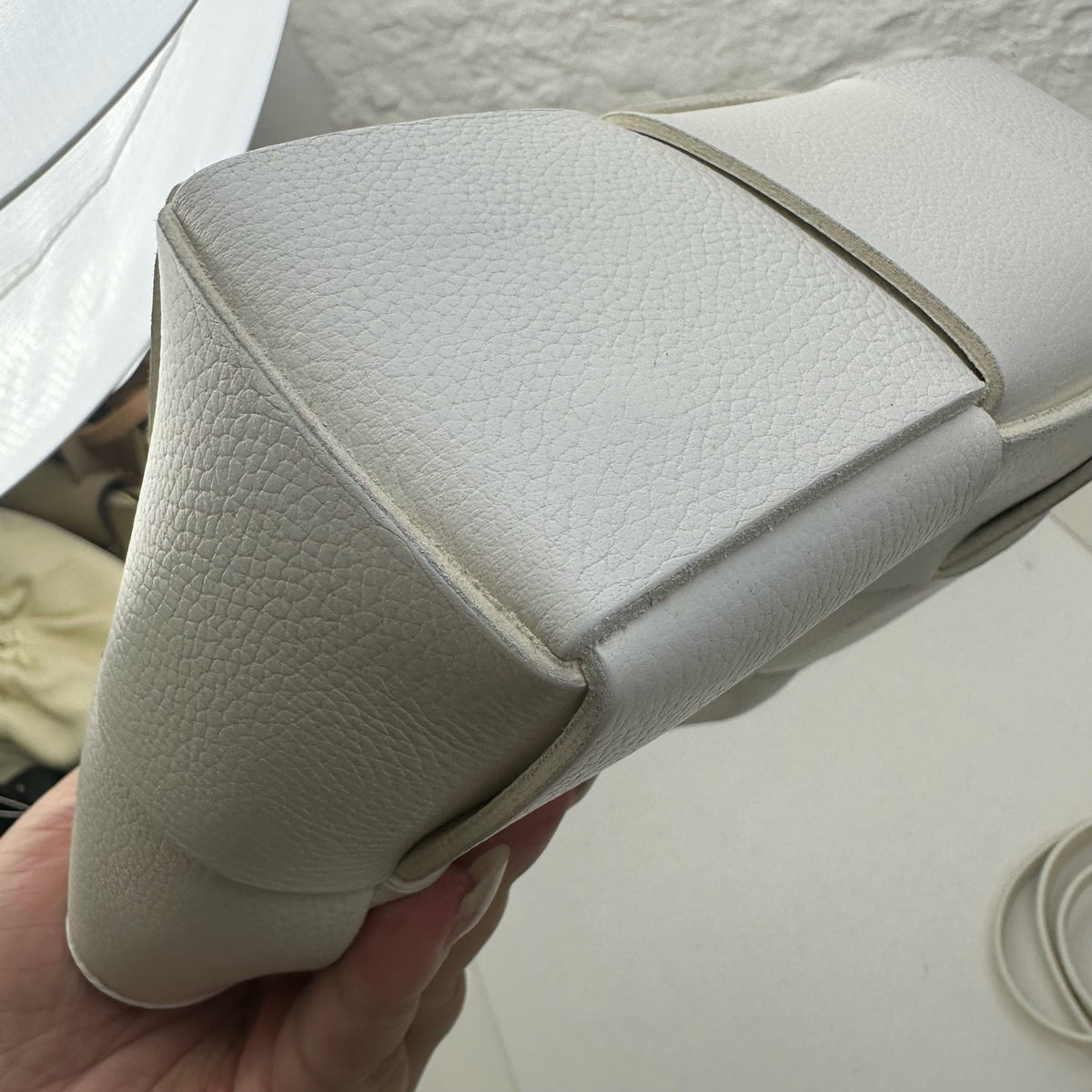 Bottega Veneta - Arco 24 cm - Leather - White - (small)