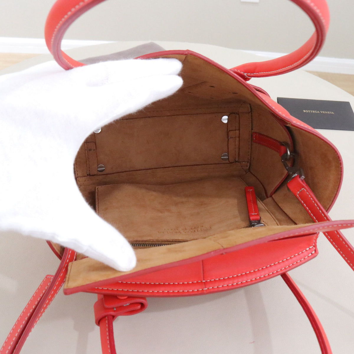 Bottega Veneta - Arco 29 Mini - Leather - Red - (mini)