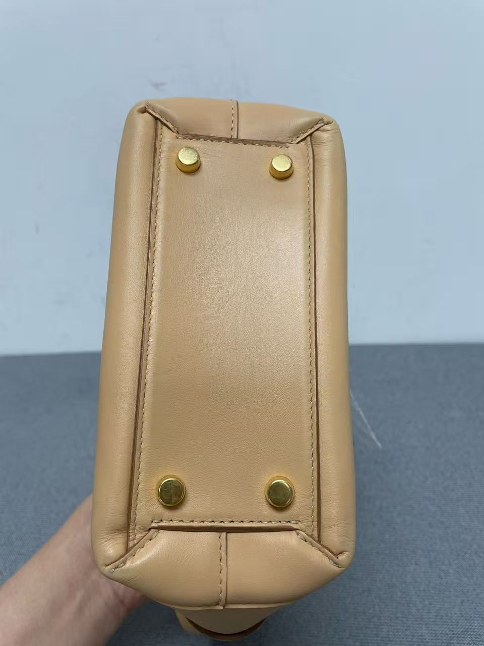 Bottega Veneta - Arco - Calfskin leather - Beige - (mini)