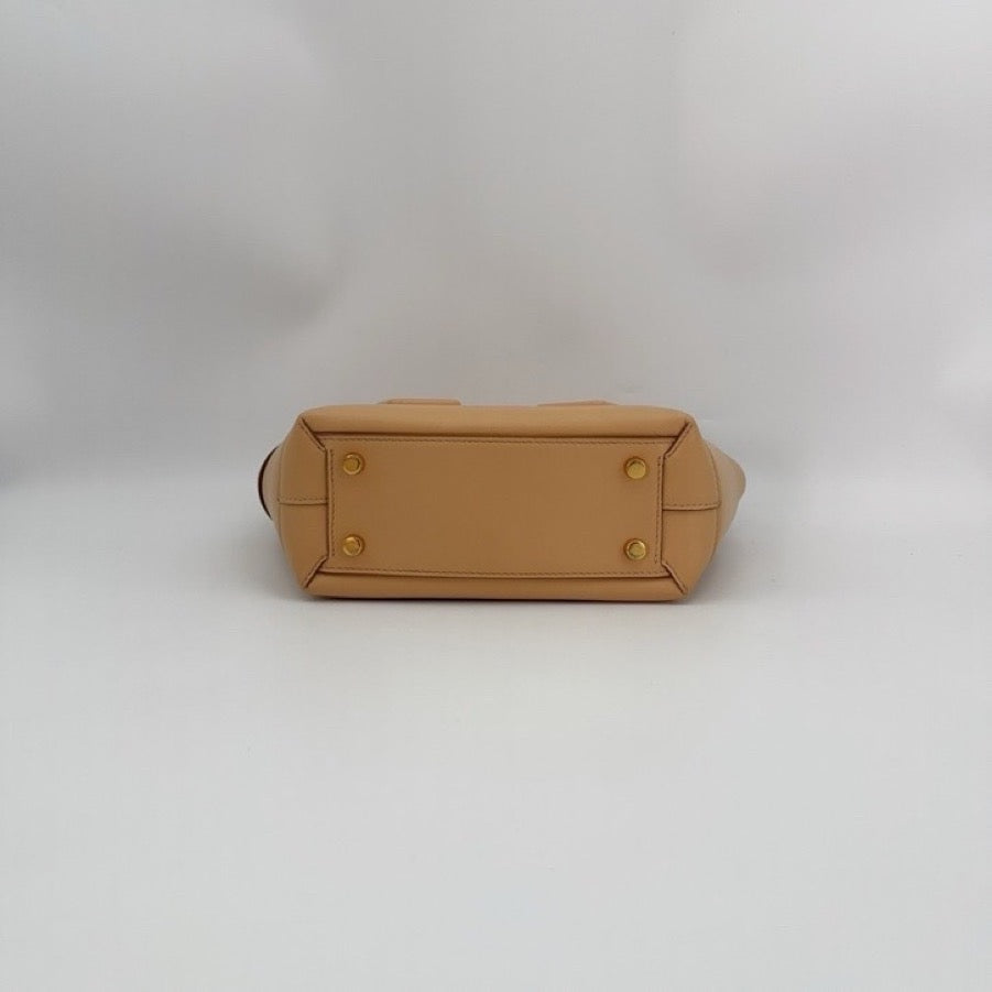 Bottega Veneta - Arco Intreccio Mini - Leather - Camel - (mini)