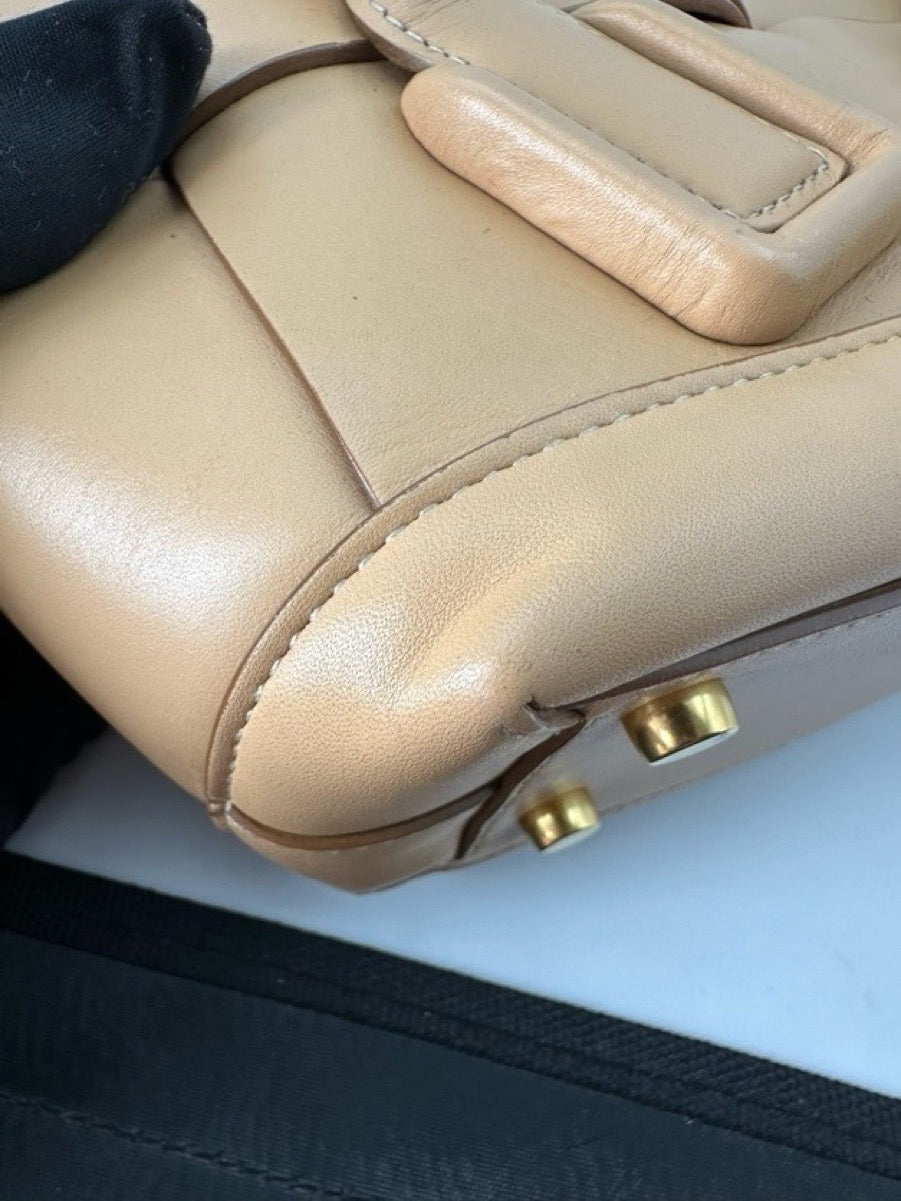Bottega Veneta - Arco Intreccio Mini - Leather - Camel - (mini)