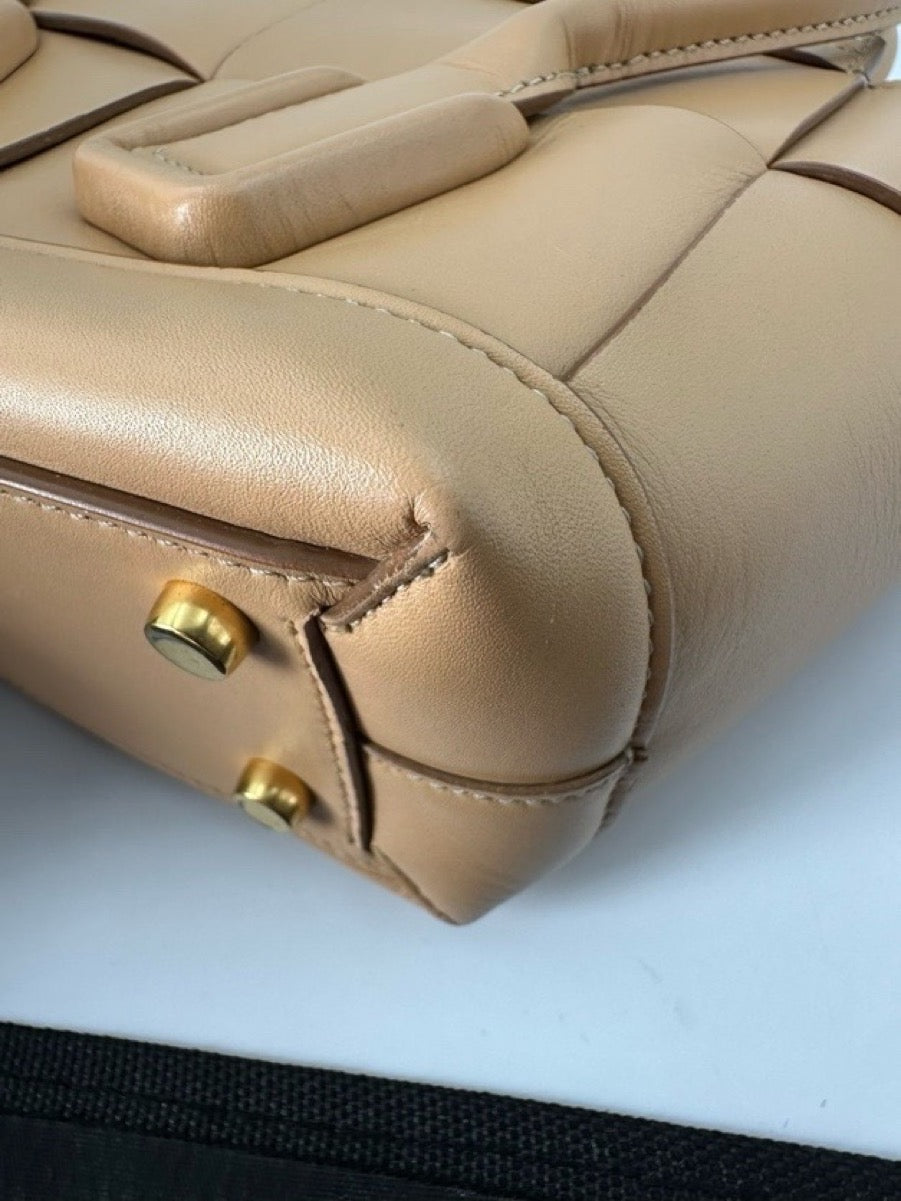 Bottega Veneta - Arco Intreccio Mini - Leather - Camel - (mini)