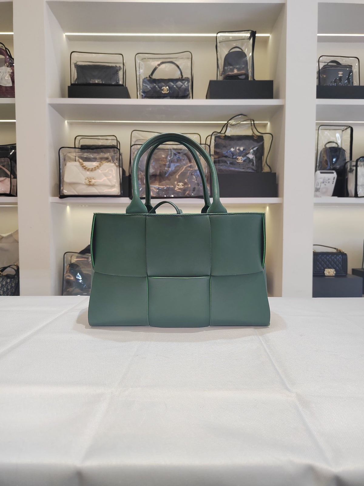 Bottega Veneta - Arco Large - Leather - Green - (large)