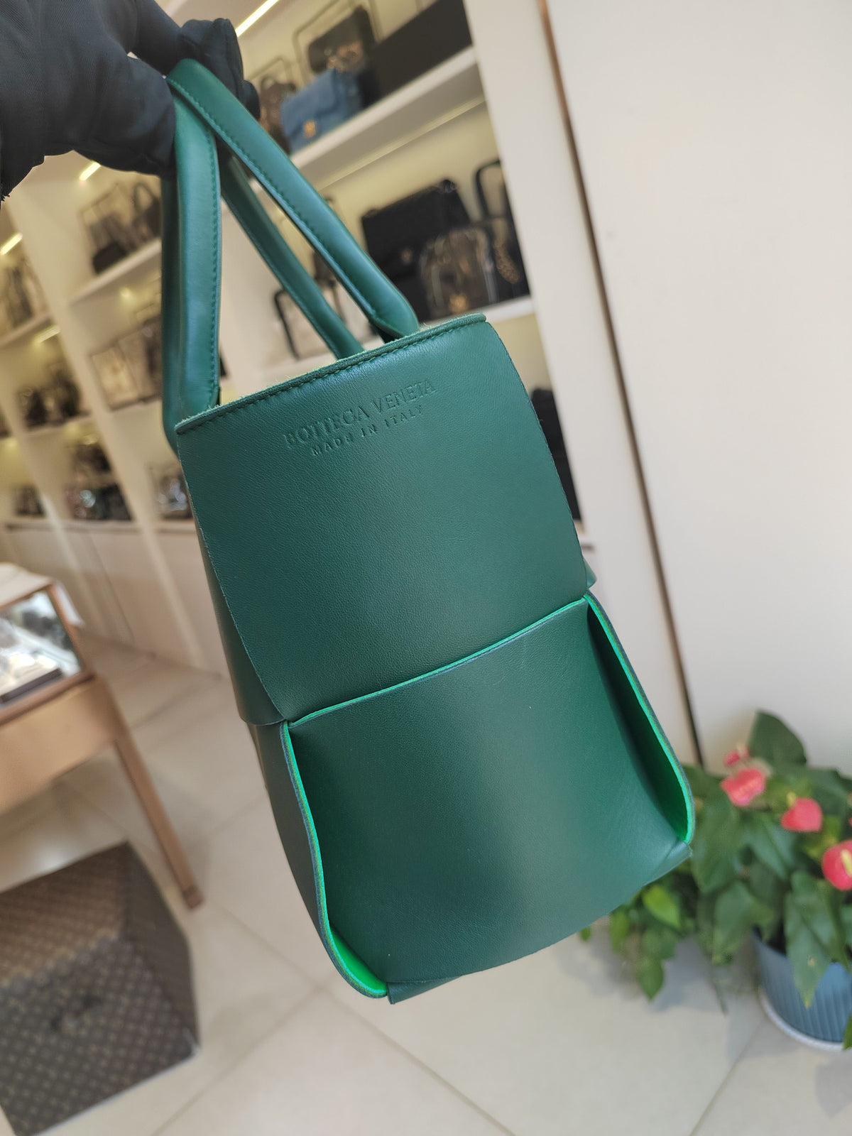 Bottega Veneta - Arco Large - Leather - Green - (large)