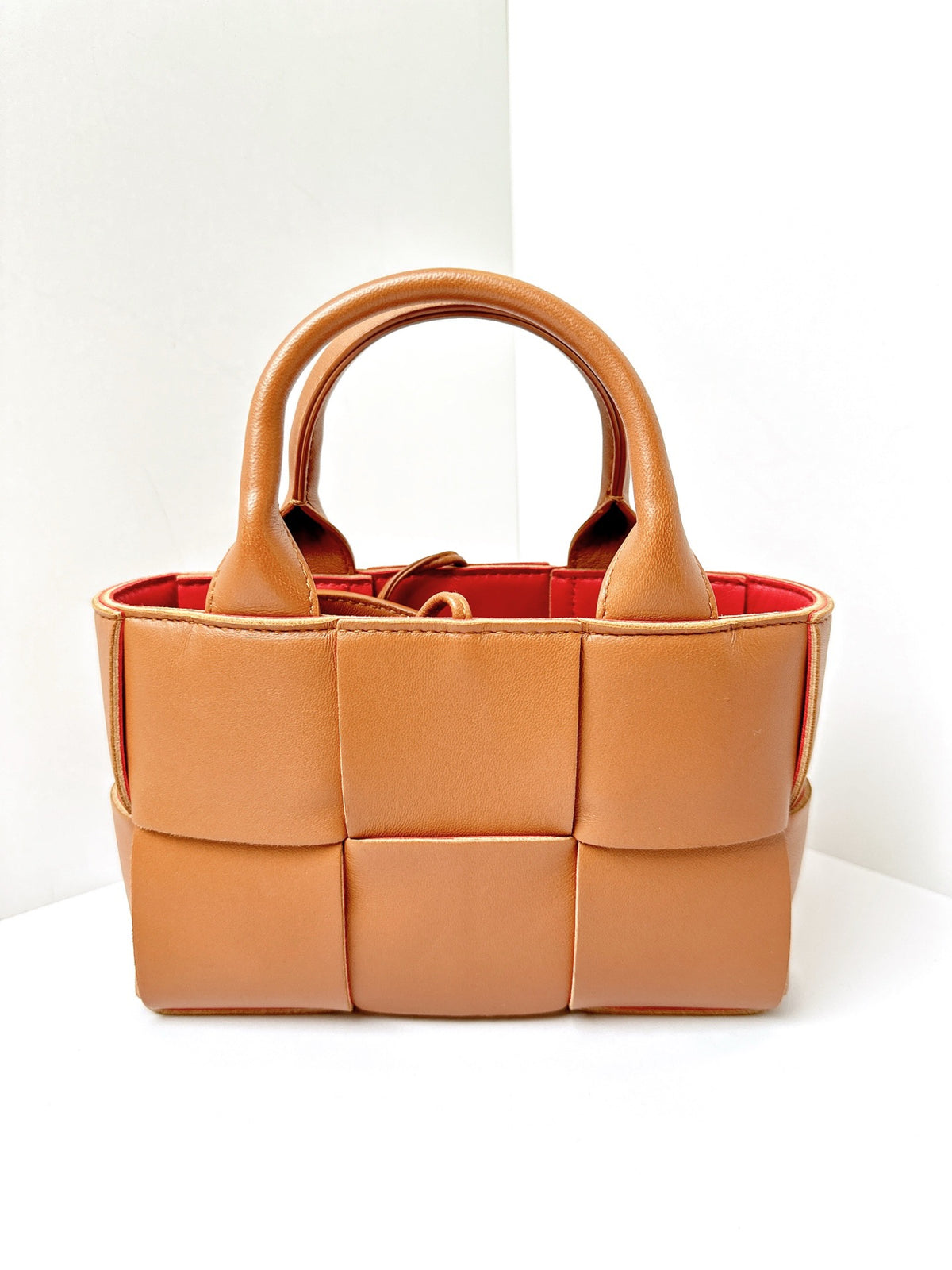 Bottega Veneta - Arco - Leather - Camel - (mini)