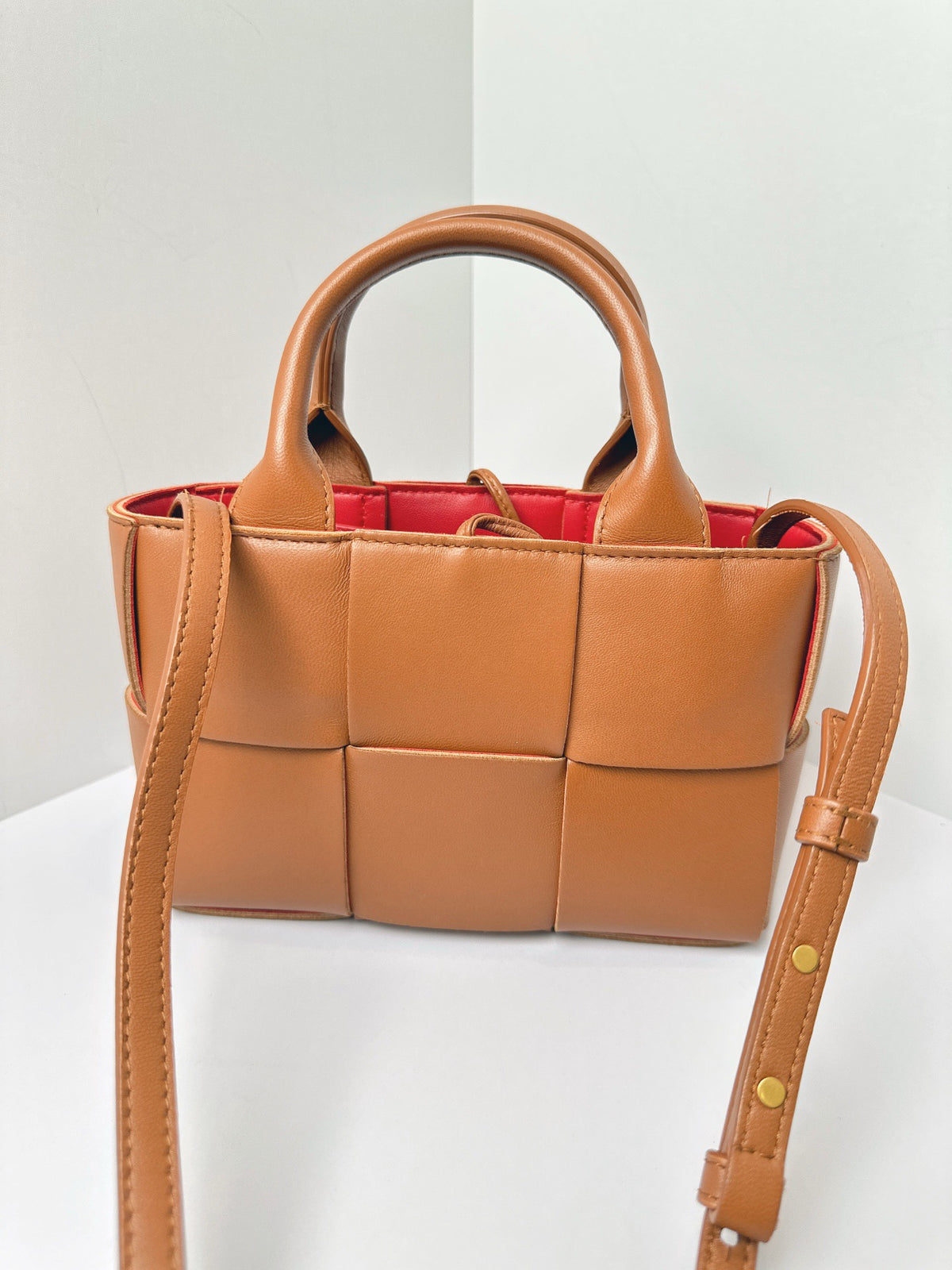 Bottega Veneta - Arco - Leather - Camel - (mini)